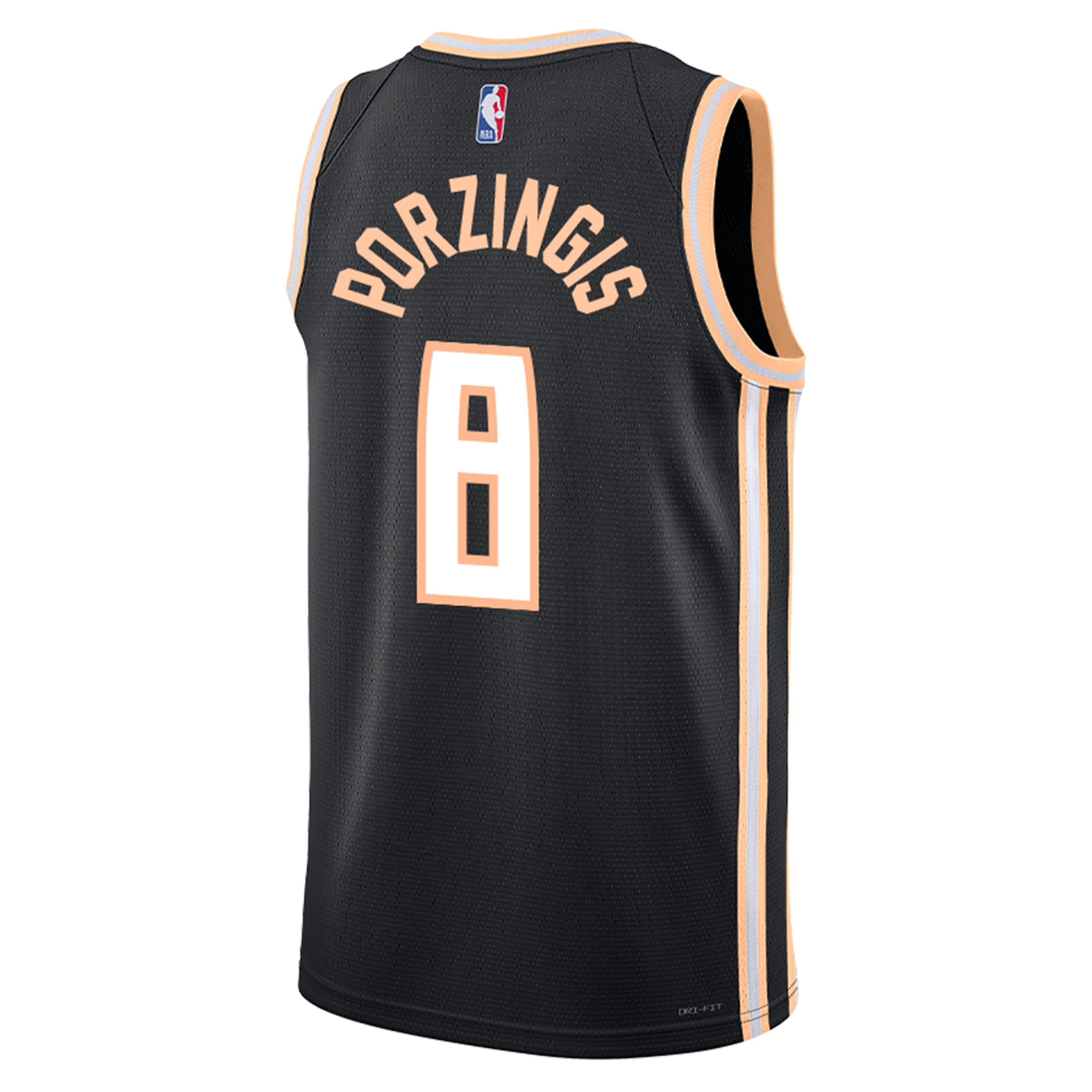 Kristaps Porzingis 25-26 Nike Peachtree City Edition Swingman Jersey