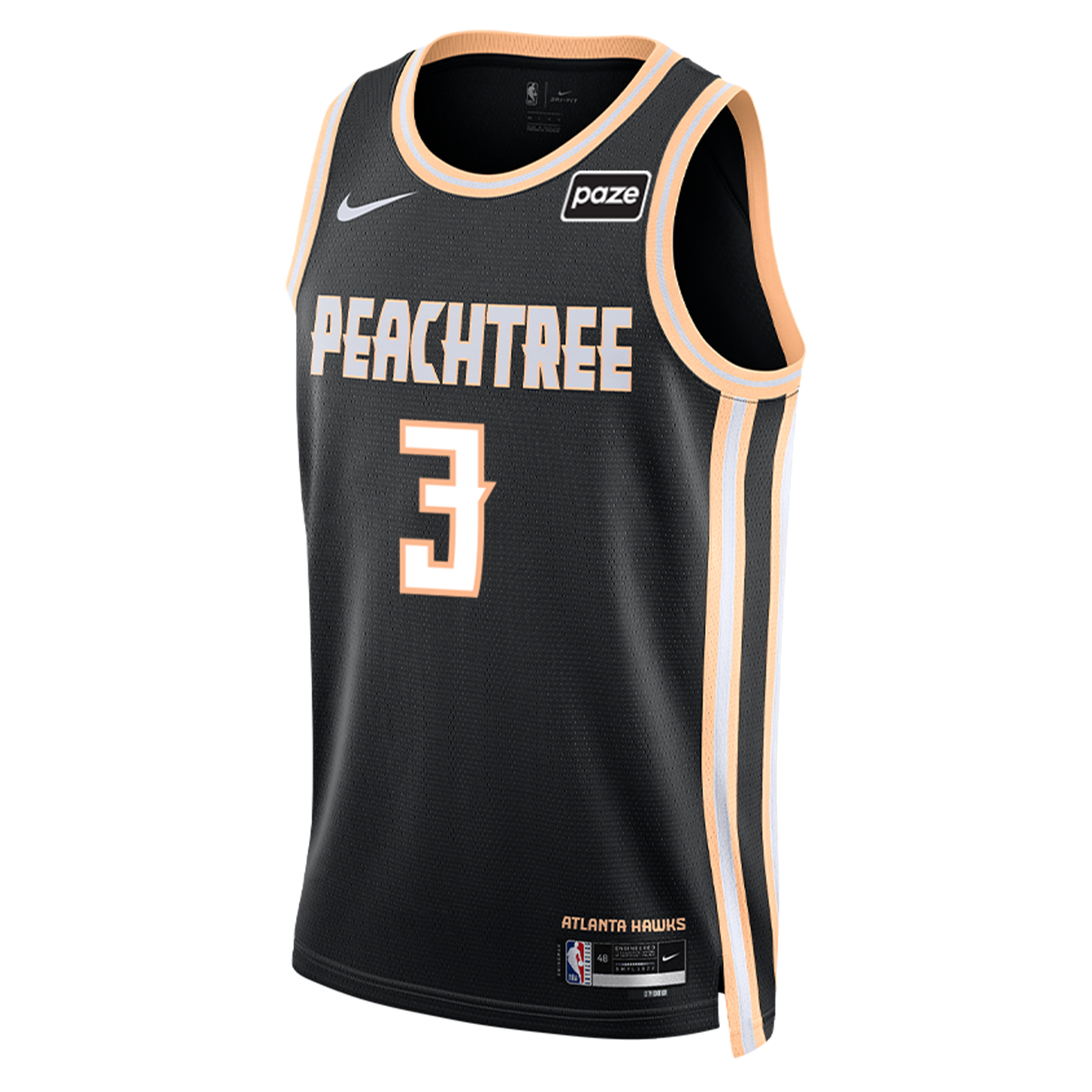 Luke Kennard 25-26 Nike Peachtree City Edition Swingman Jersey