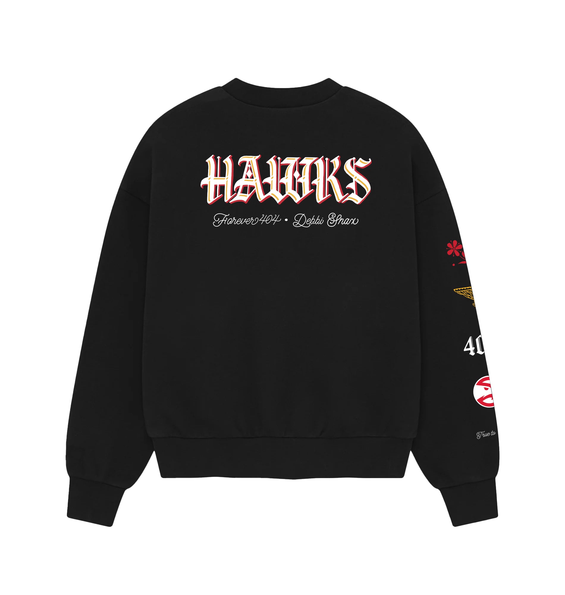 Atlanta Hawks x Debbi Snax Crewneck