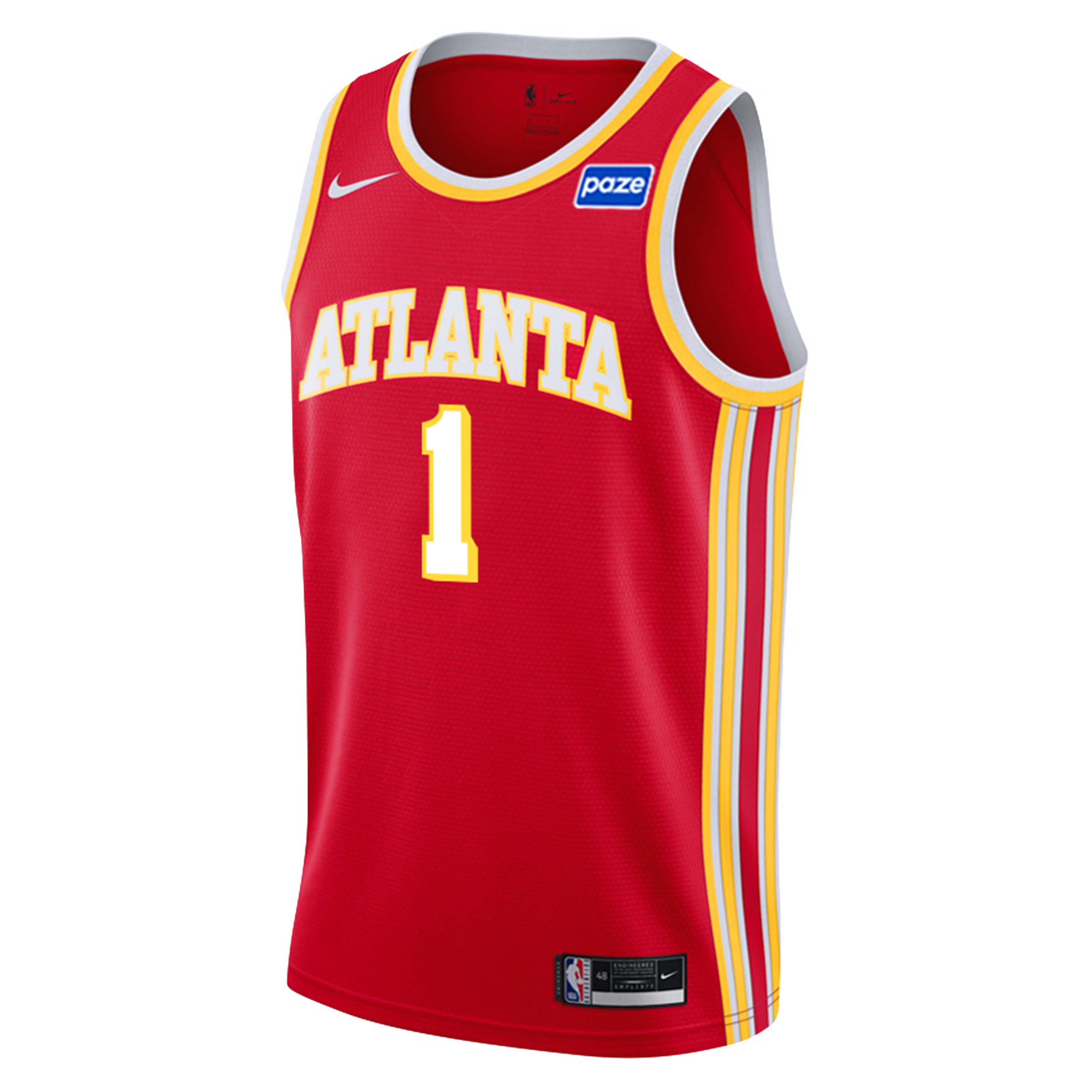 Atlanta Hawks Jalen Johnson Nike Icon Edition Swingman Jersey