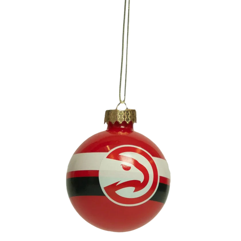 Foco Hawks Glass Ball Ornament