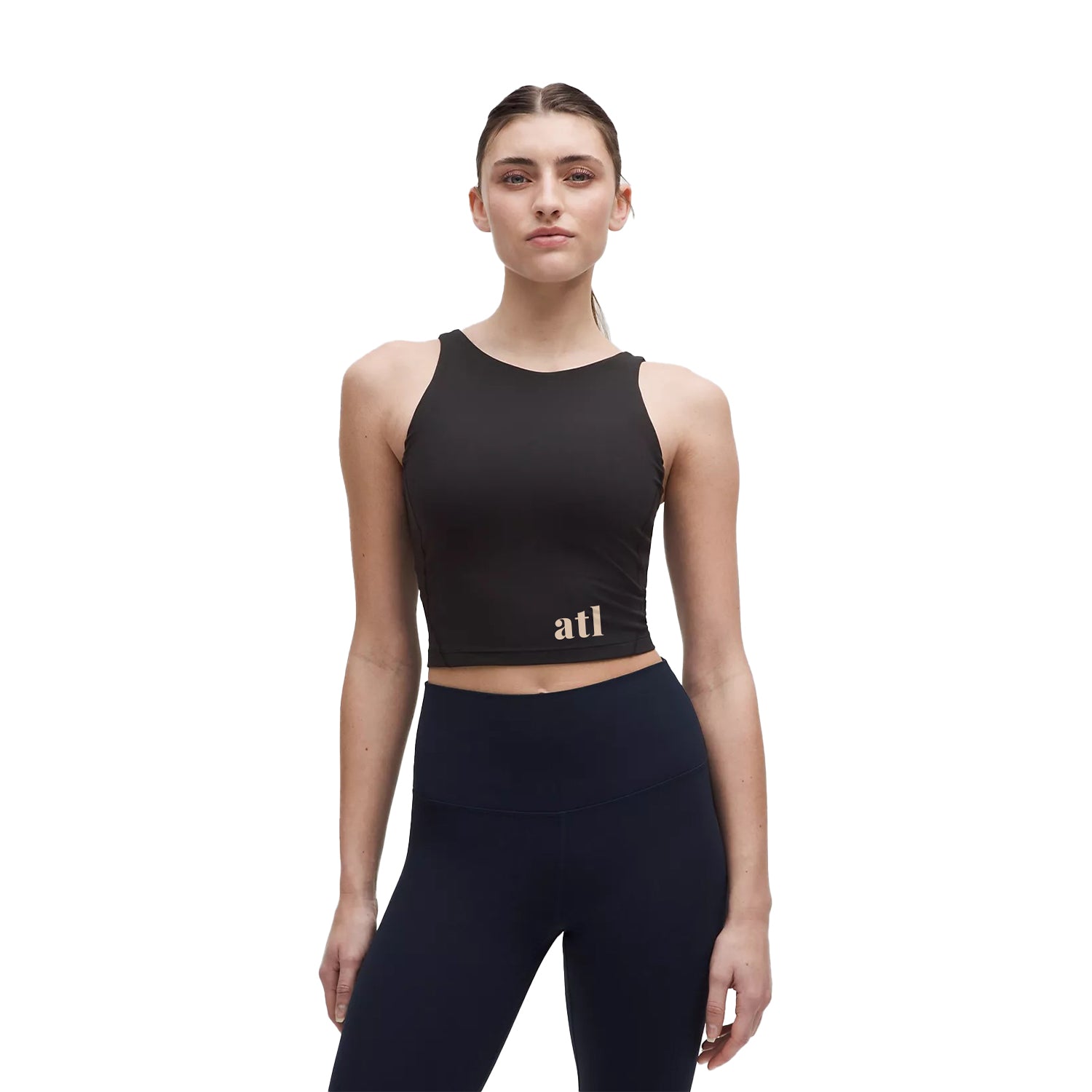 Hawks Cream ATL Crop Tank