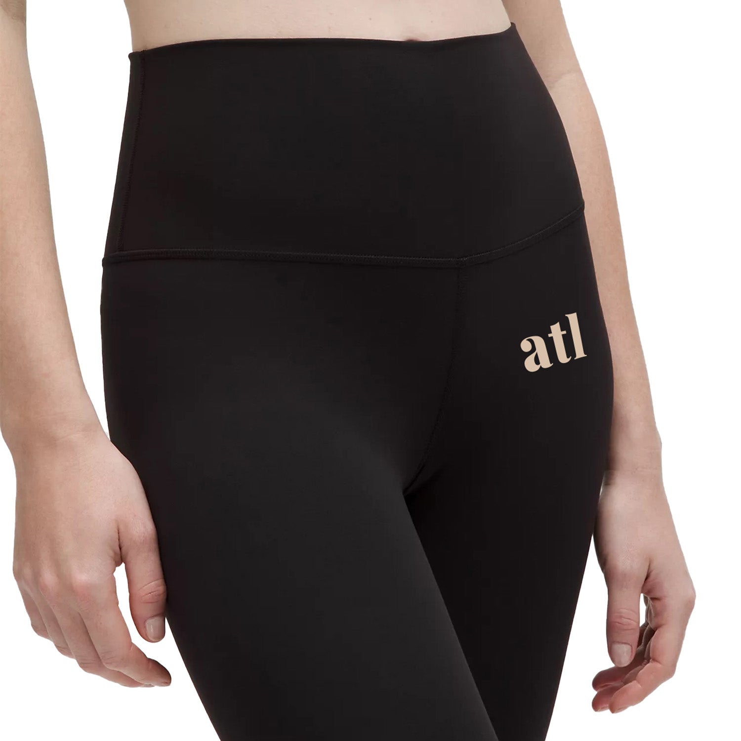 Hawks Crop Align Cream Font Pants