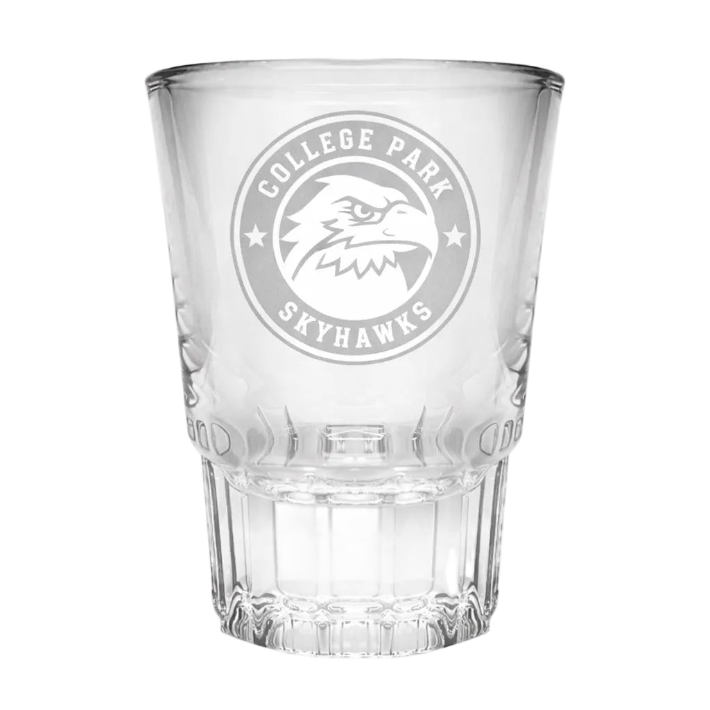 GAP Skyhawks 2Oz Prism Shot Glass