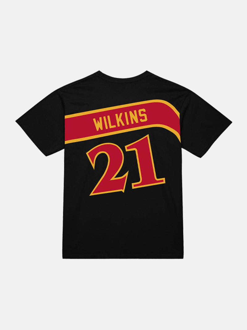 Mitchell & Ness Hawks Wilkins Black Tee