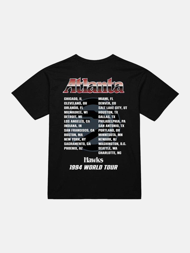 Mitchell & Ness Hawks Rock On Tour Tee