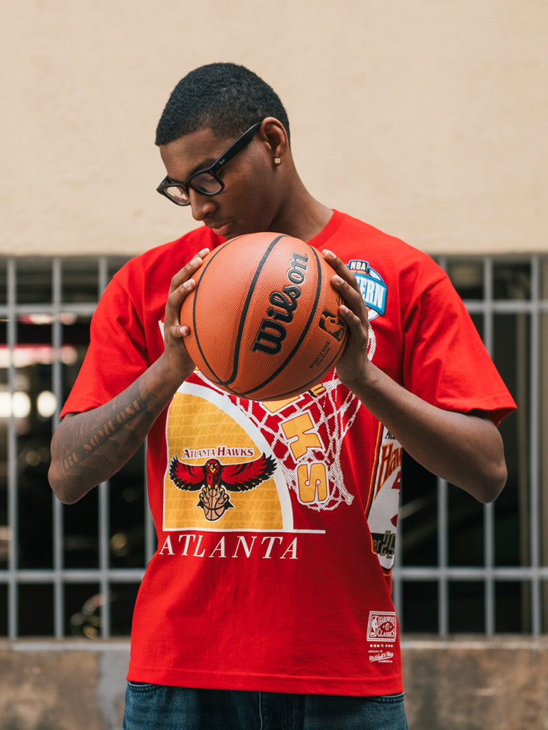 Mitchell & Ness Hawks Logo Blast Tee