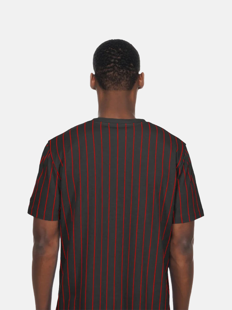 New Era Hawks Evo Throwback Striped Tee
