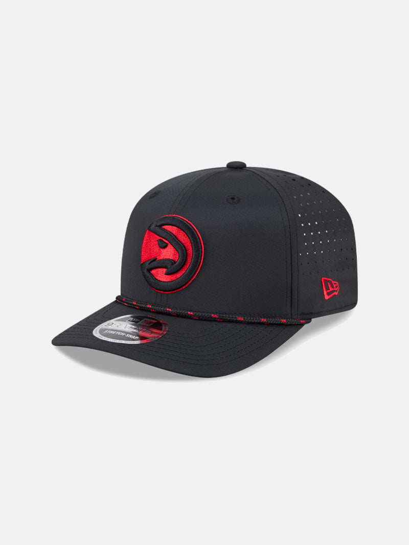 New Era Hawks Black Evo 970 Rope Stretch Hat