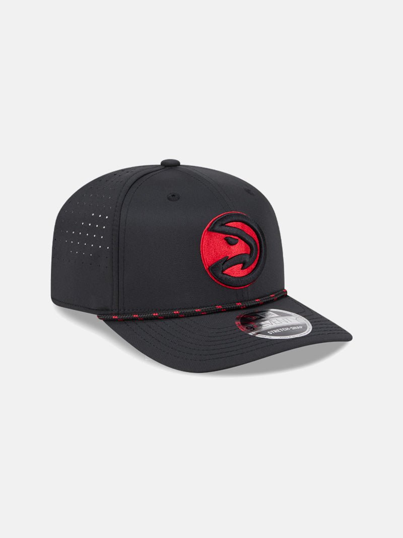New Era Hawks Black Evo 970 Rope Stretch Hat