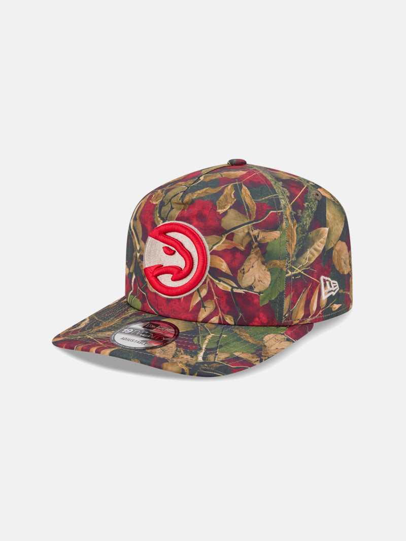 New Era Hawks Red Bill Leaves Snapback