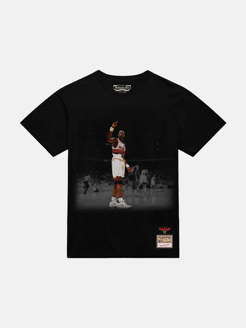 M&N Hawks Mutombo Moments Tee