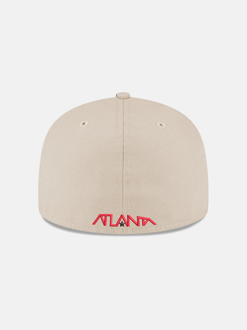 New Era Hawks Bird Logo Cream Fitted Hat