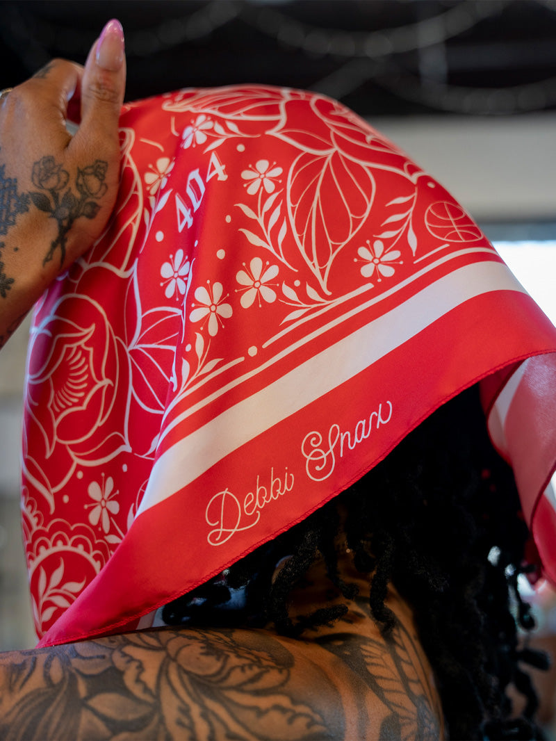 Forever 404 Debbi Snax Satin Scarf