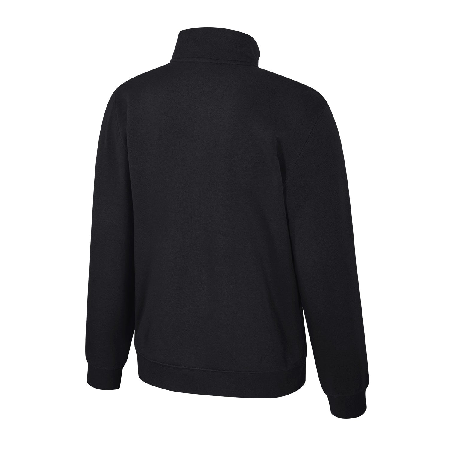 Stadium Essentials Hawks Black Varsity Manager 1/2 Zip Fleece Top