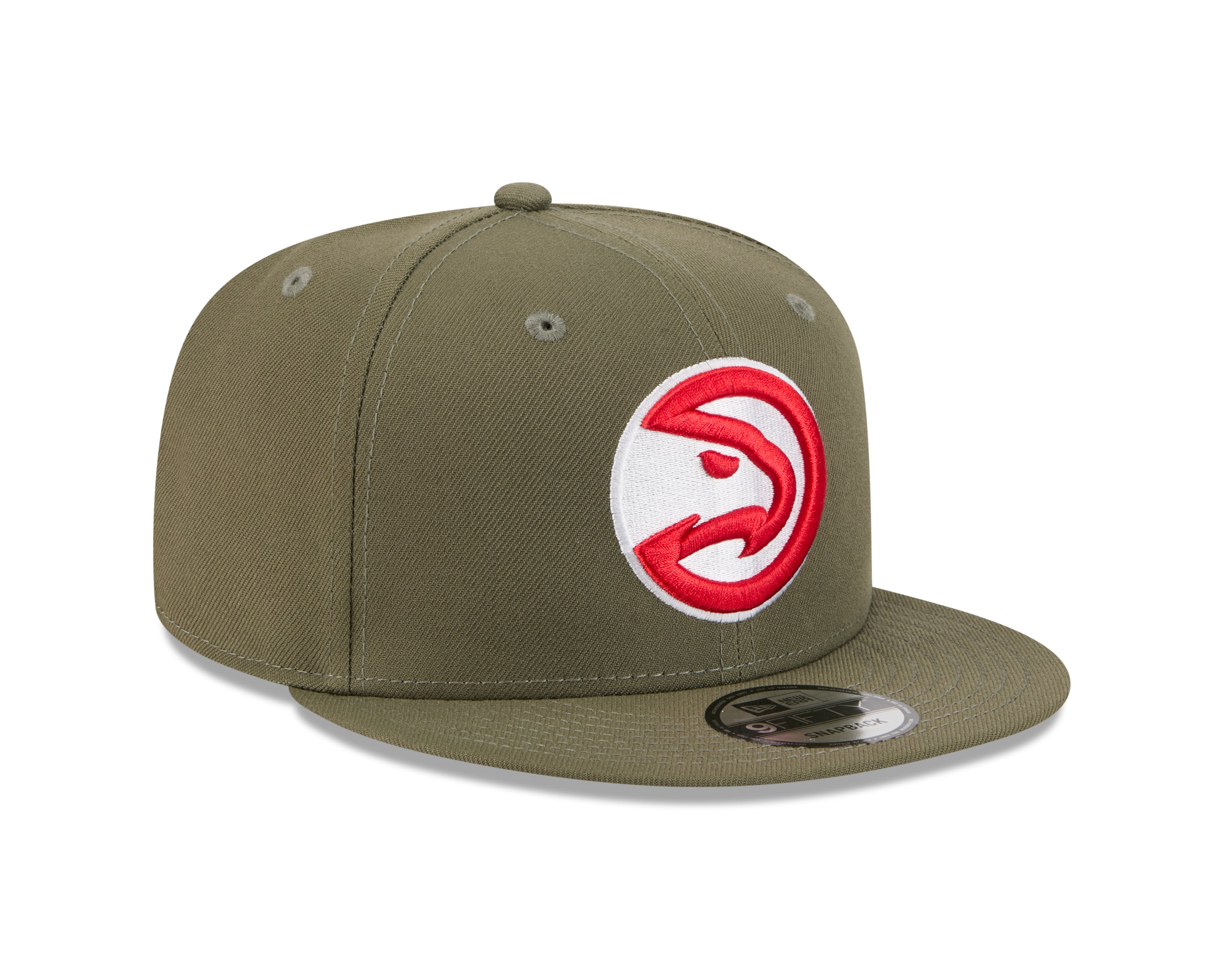 New Era Hawks Evergreen Olive Snapback