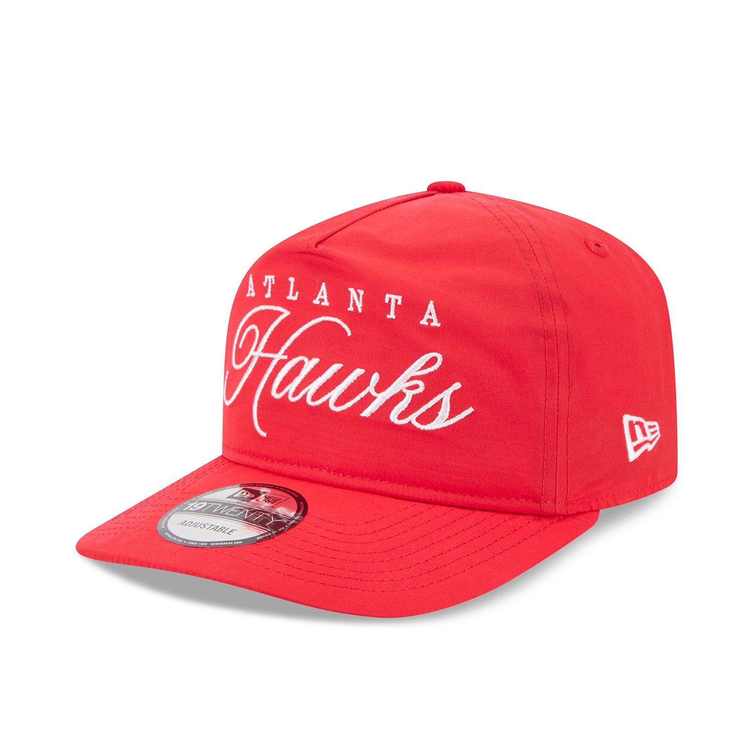 New Era Hawks NBA 25 Draft Red Adjustable Hat