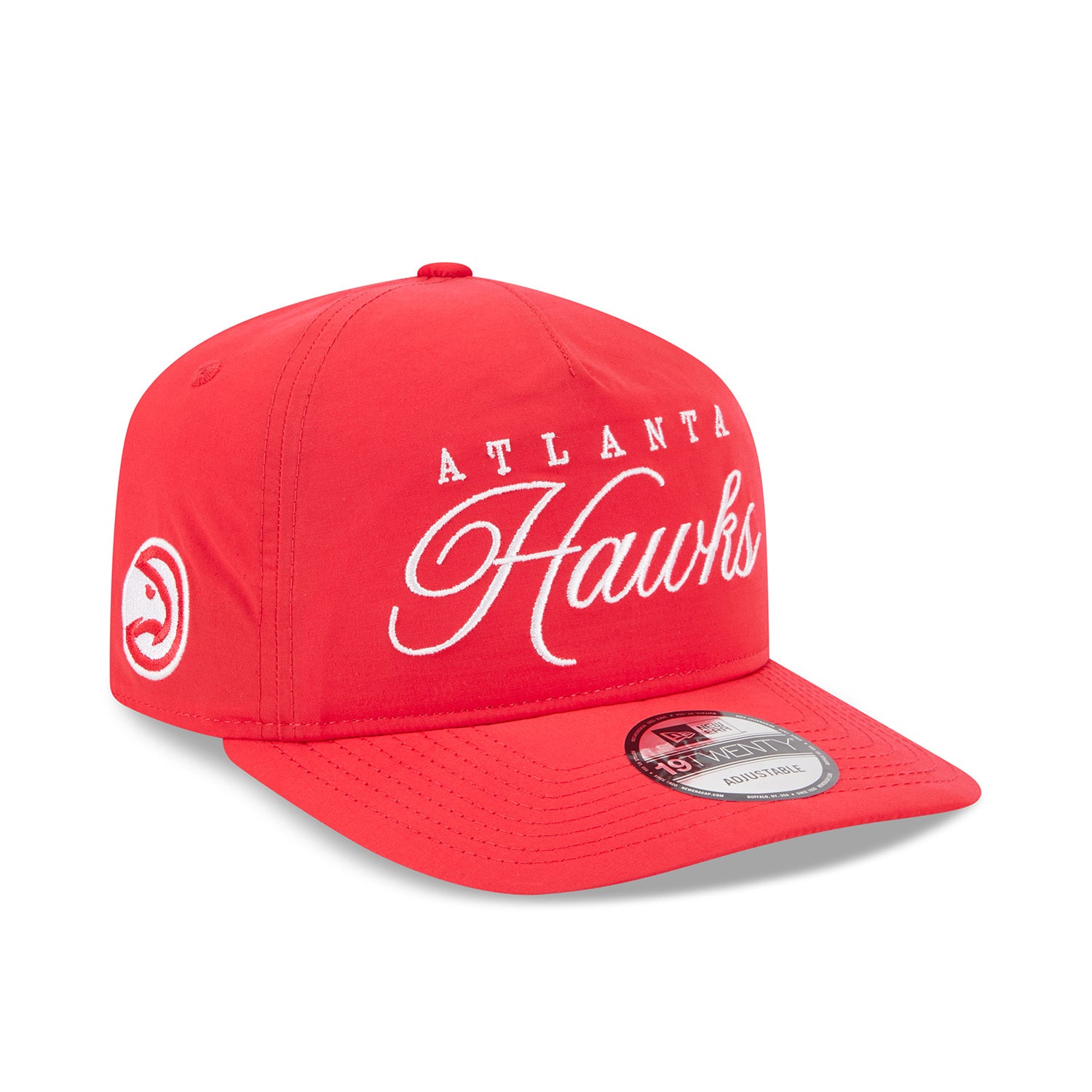 New Era Hawks NBA 25 Draft Red Adjustable Hat