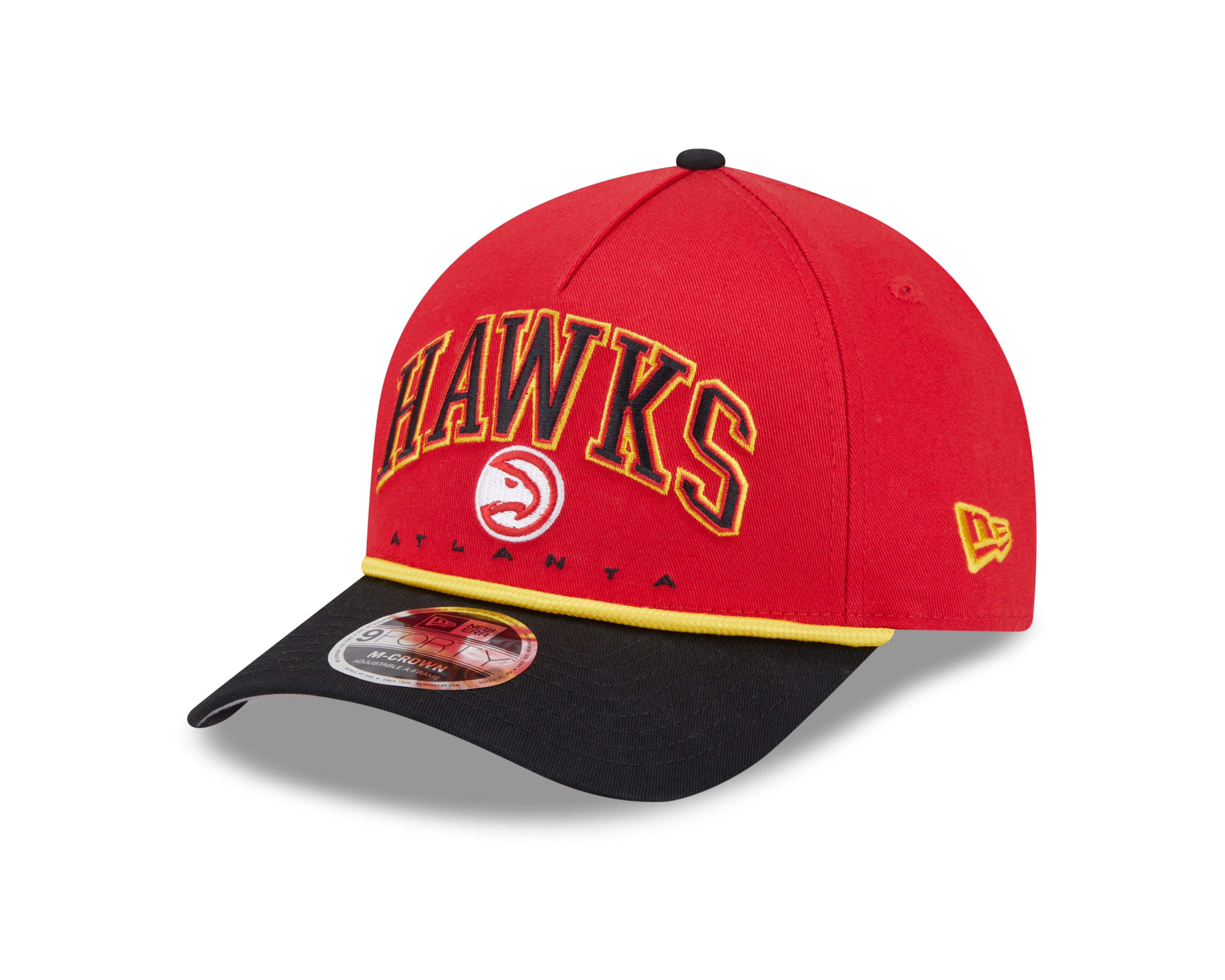New Era Hawks Gold Rope Arch Snapback | Hawks Store