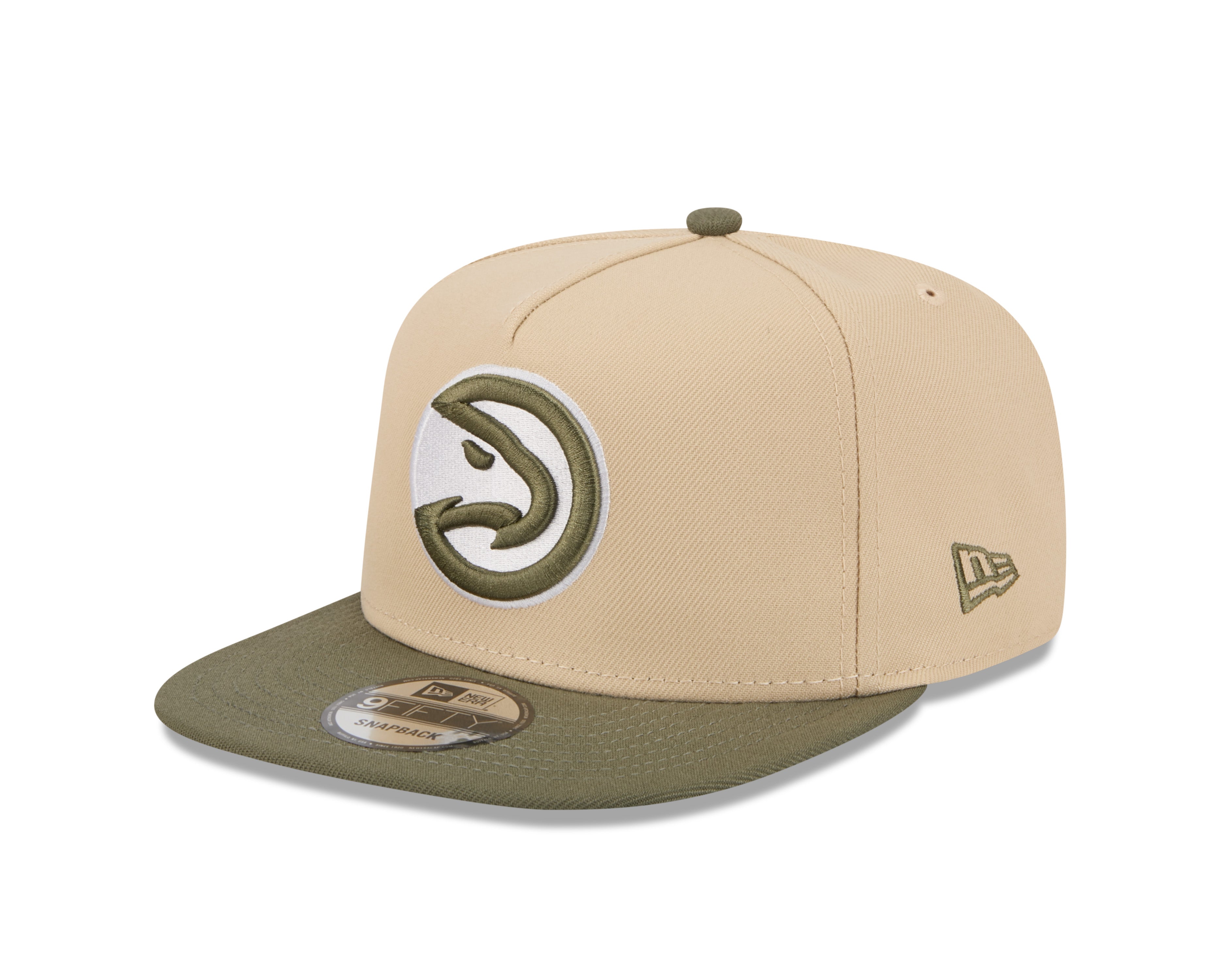 New Era Hawks 2Tone Khaki Olive Snapback