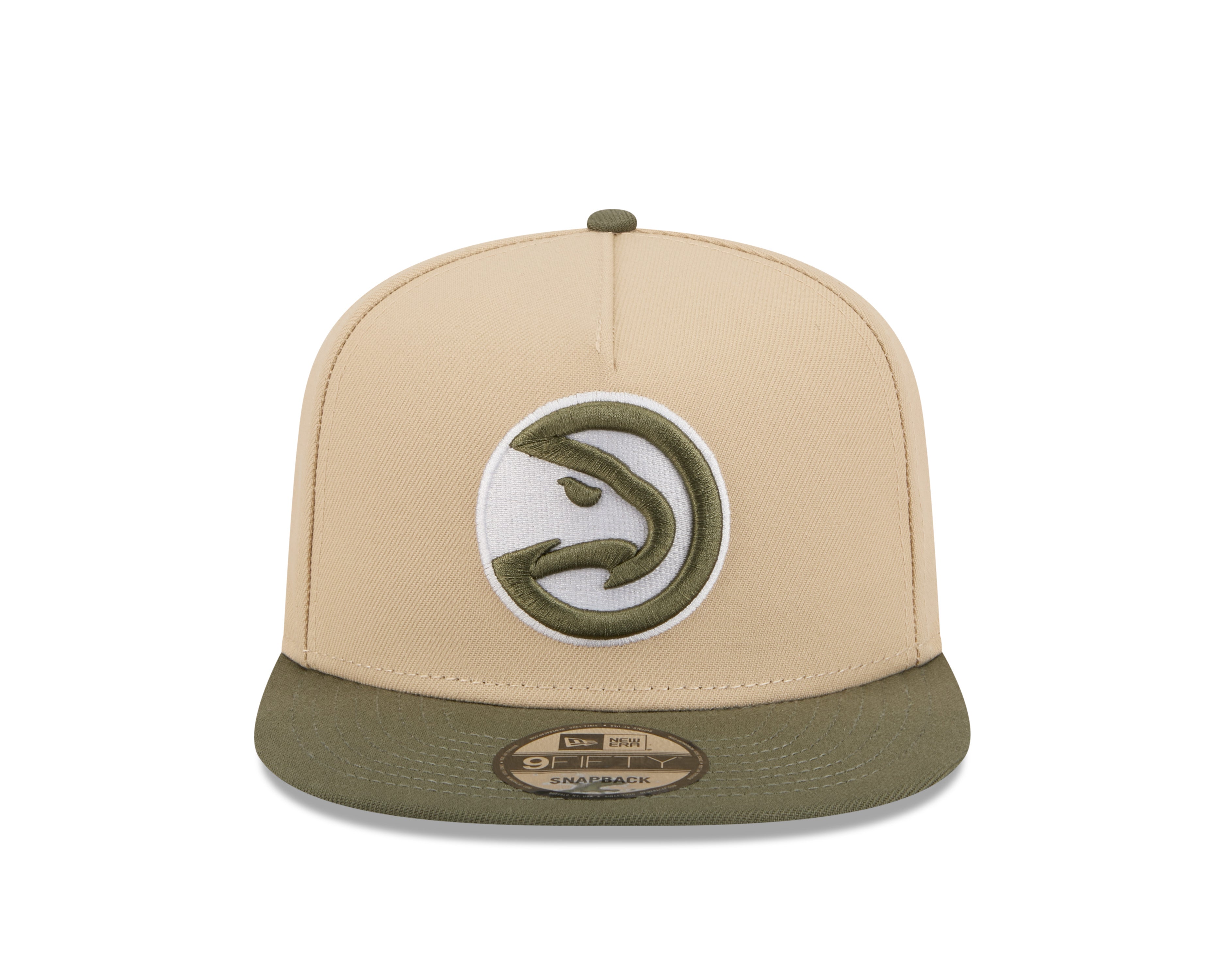 New Era Hawks 2Tone Khaki Olive Snapback