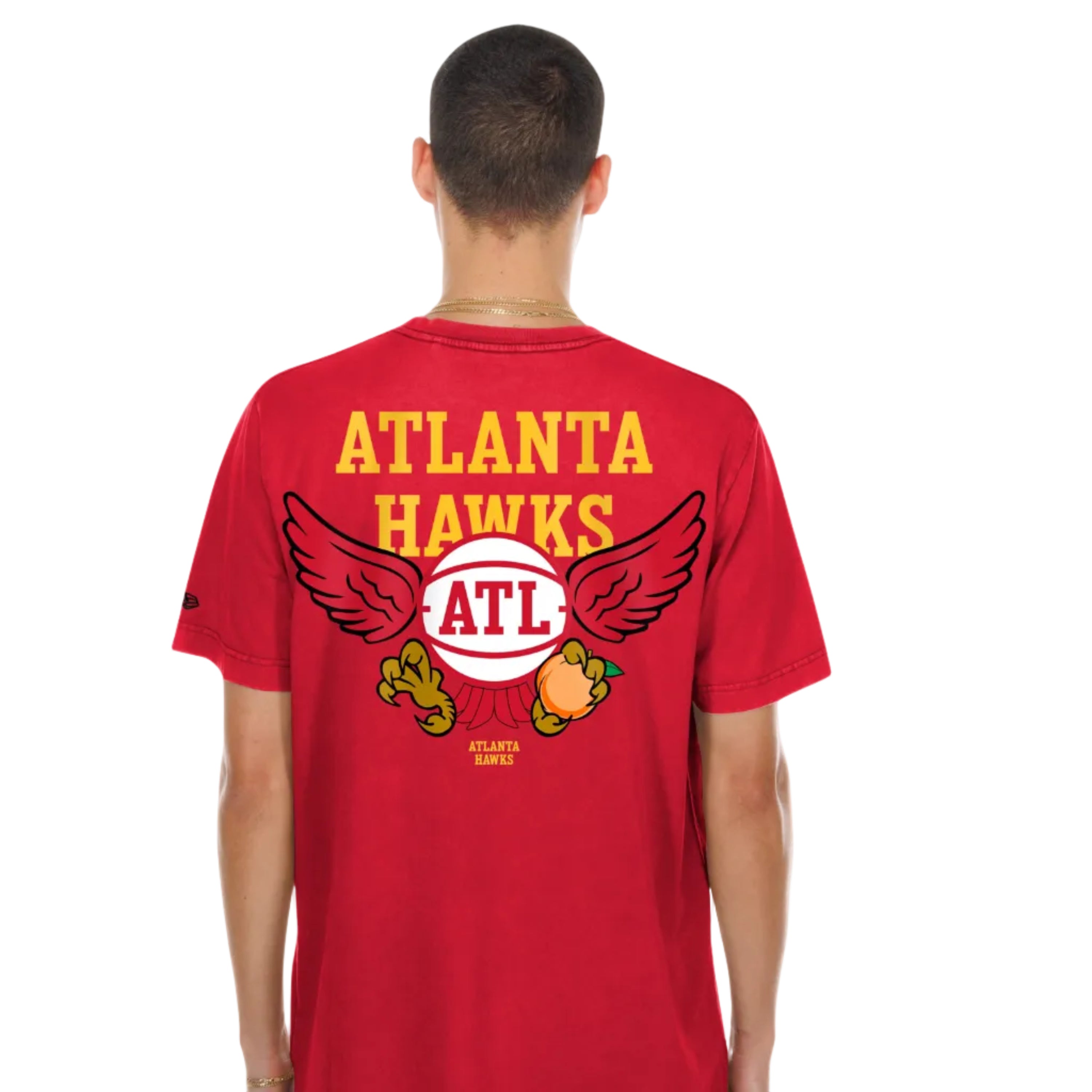 New Era Hawks Lifestyle Wing Evo Tee - Atlanta Hawks Official Store