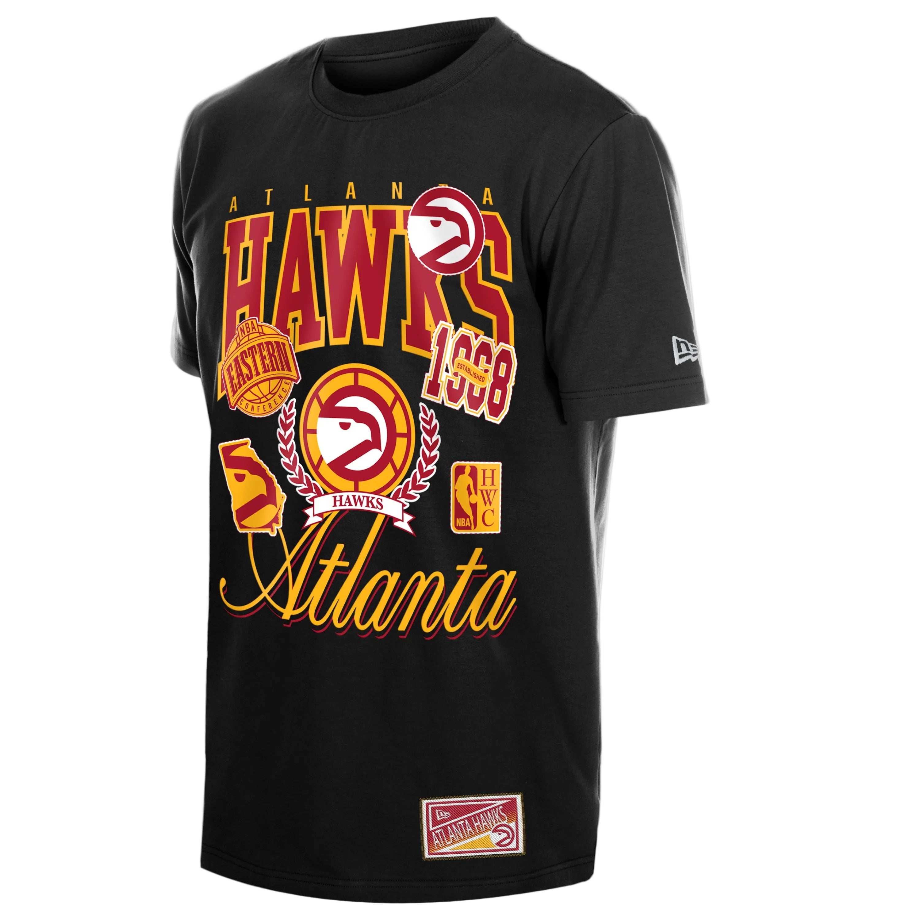 New Era Hawks Vintage Script Throwback Tee