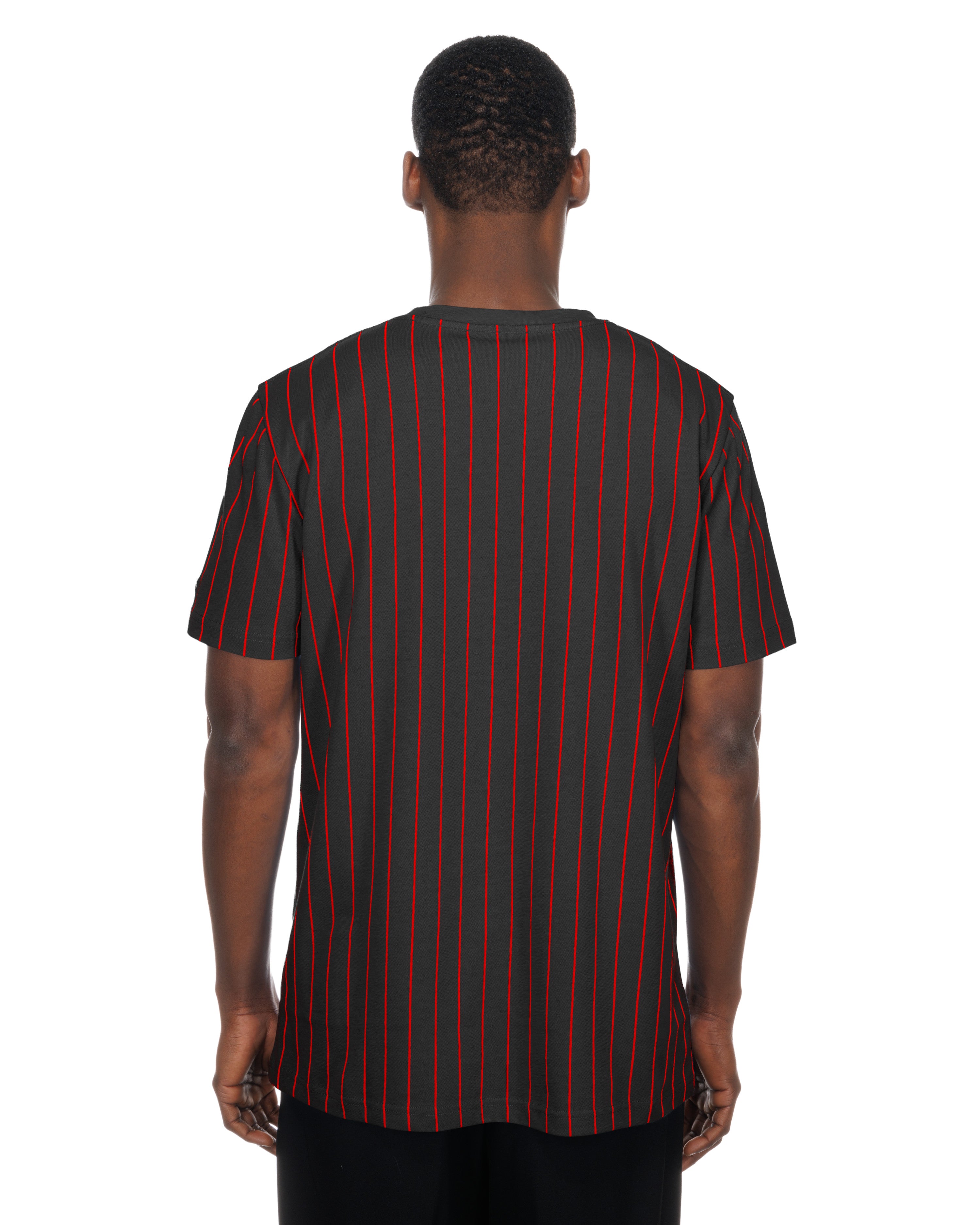 New Era Hawks Evo Throwback Striped Tee