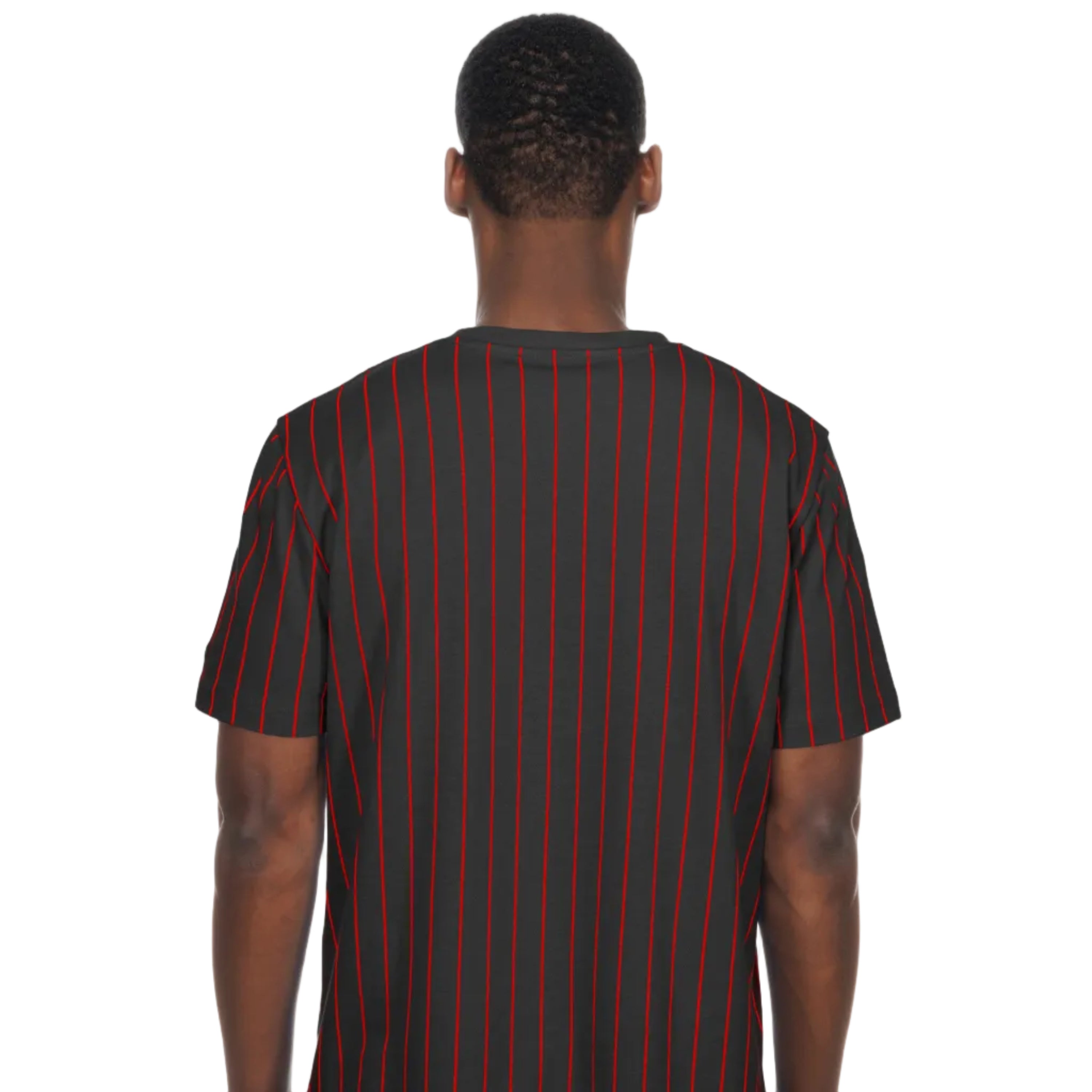 New Era Hawks Evo Throwback Striped Tee - Atlanta Hawks Official Store