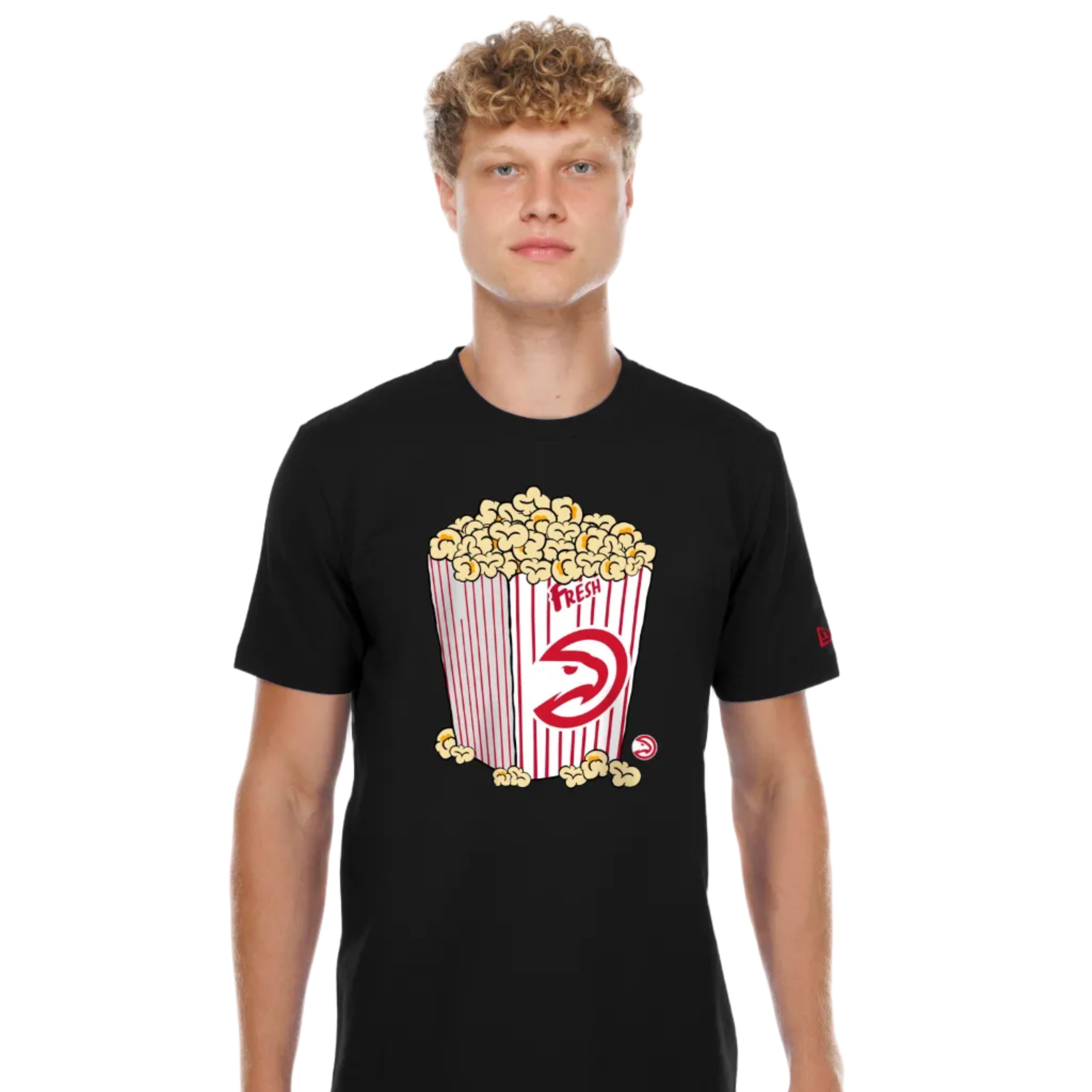 New Era Hawks Evo Popcorn Bucket Tee - Atlanta Hawks Official Store