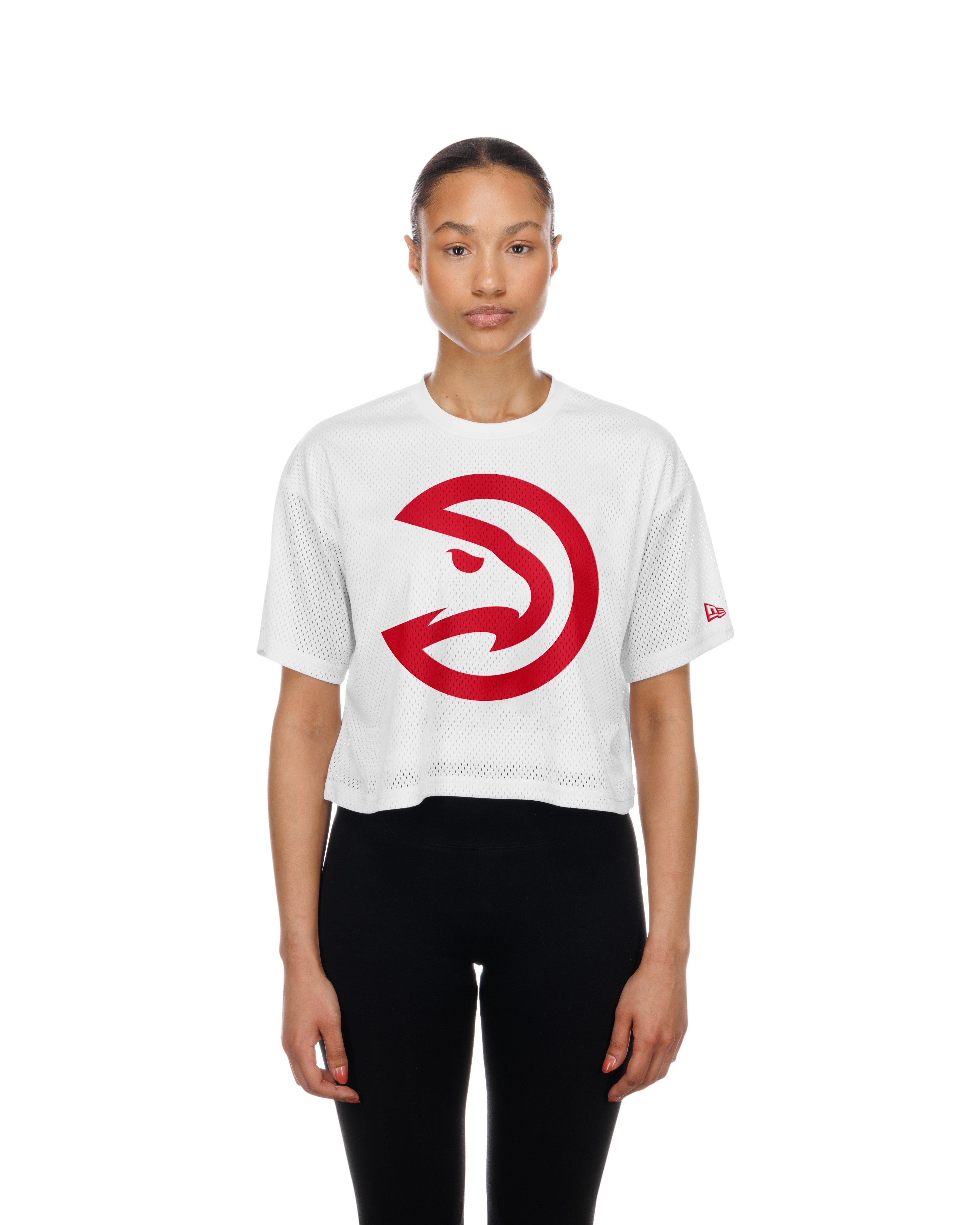 Women's New Era Hawks Big Evo Cropped Tee