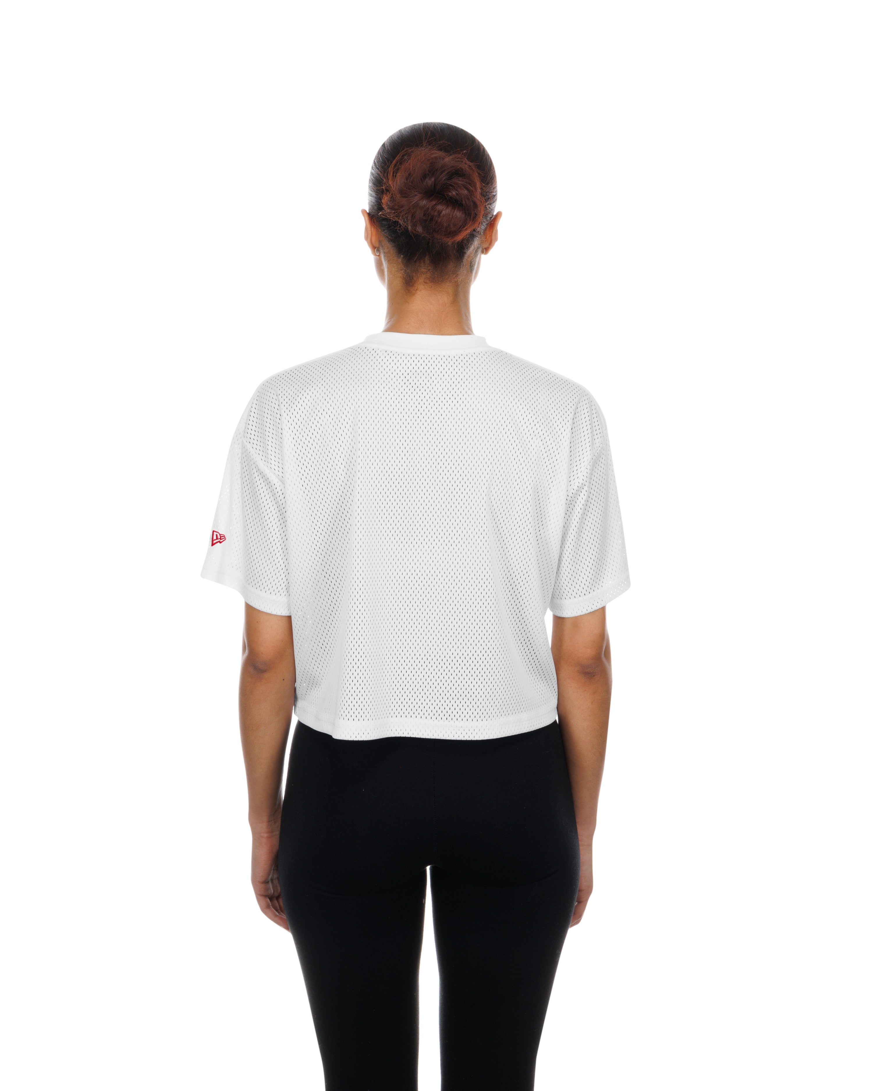 Women's New Era Hawks Big Evo Cropped Tee