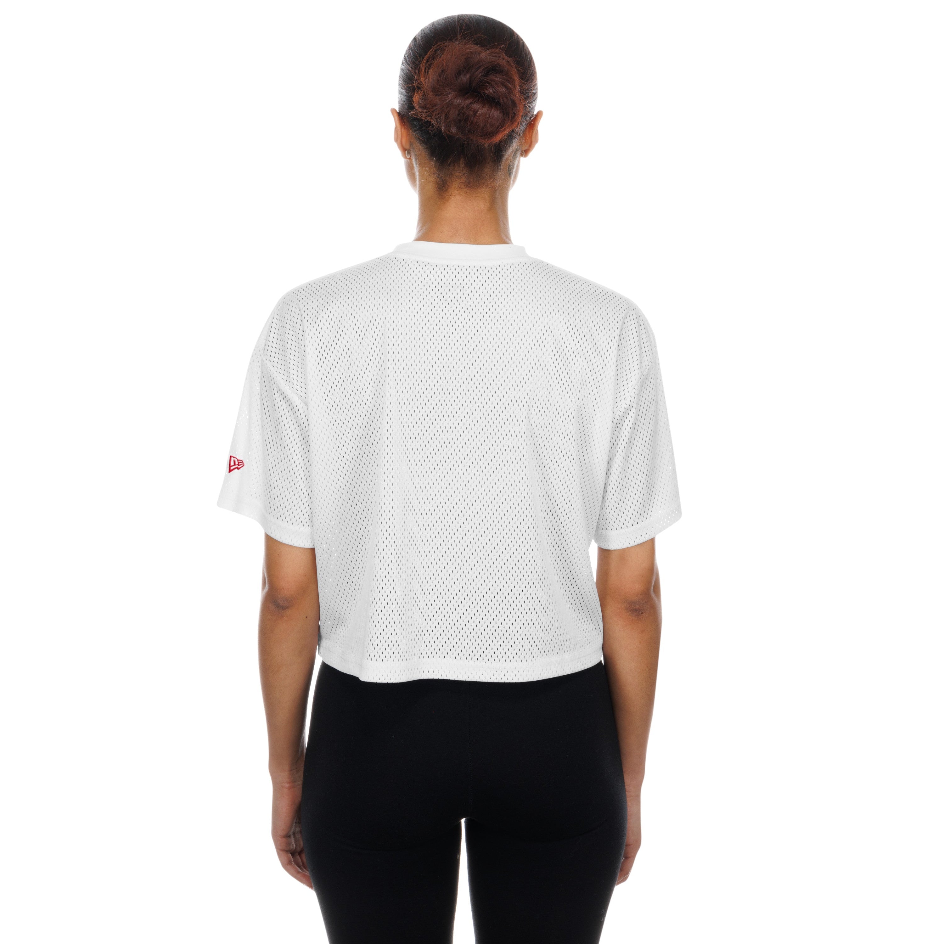 Women's New Era Hawks Big Evo Cropped Tee