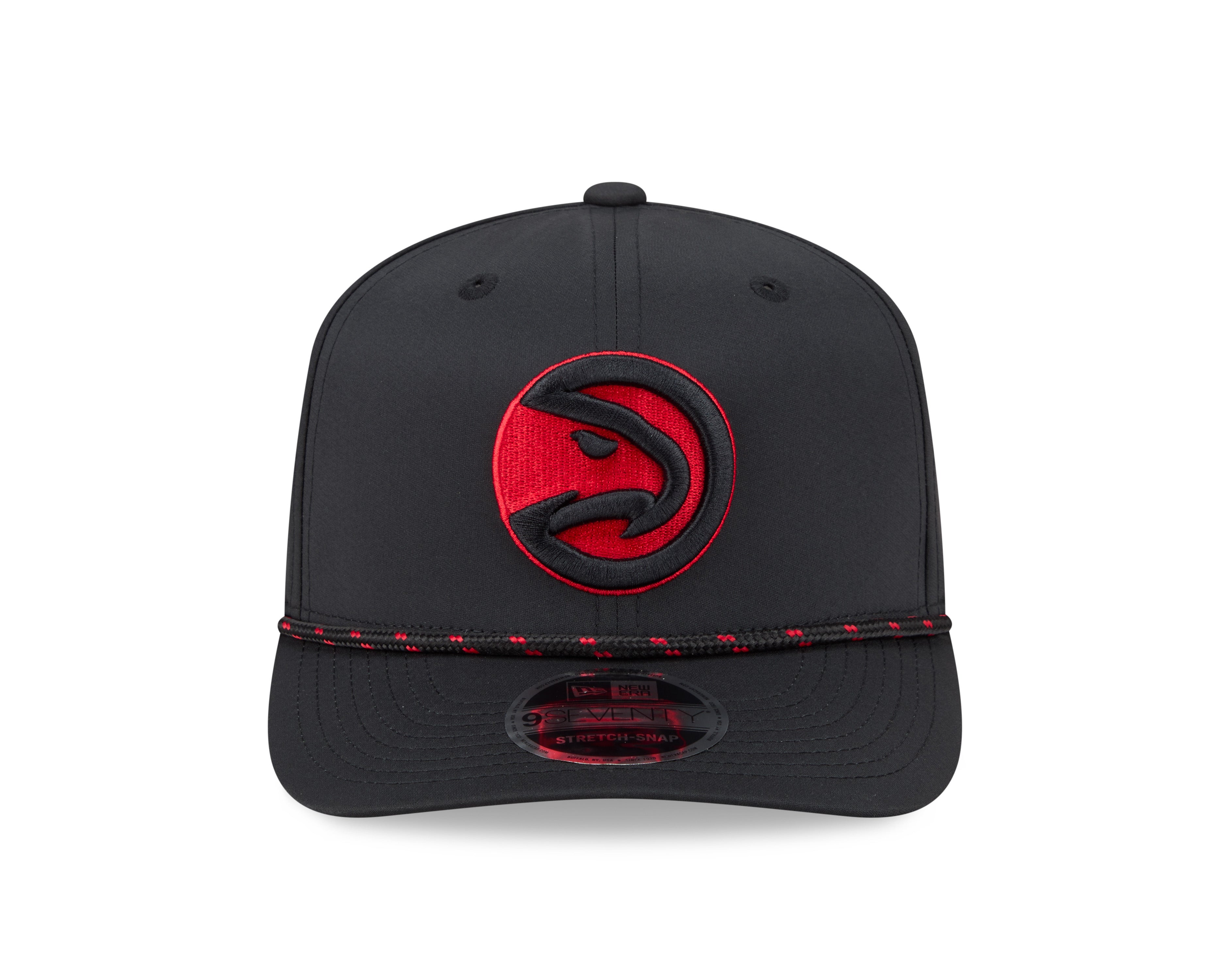 New Era Hawks Black Evo 970 Rope Stretch Hat