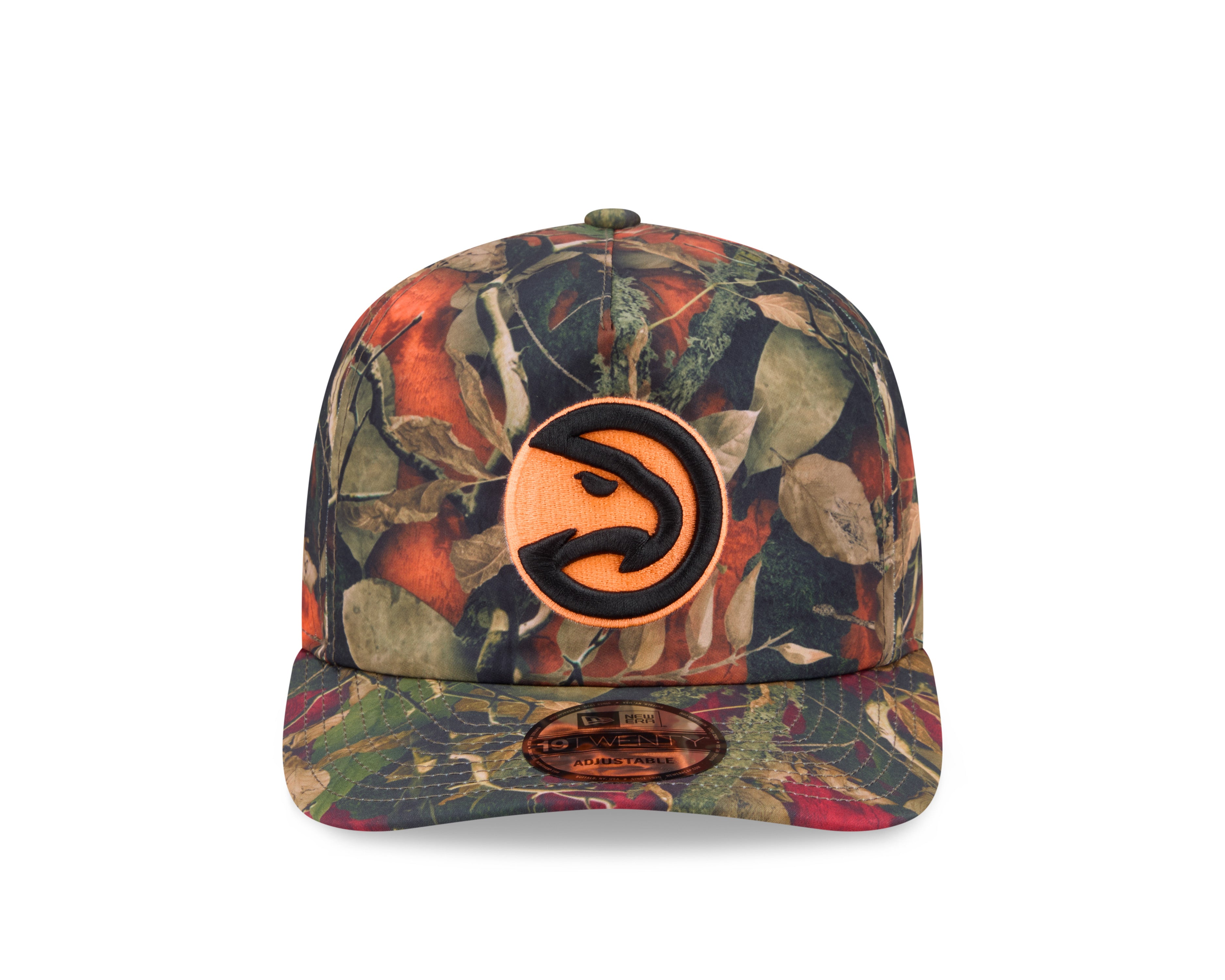 New Era Hawks Black Bill Leaves Snapback