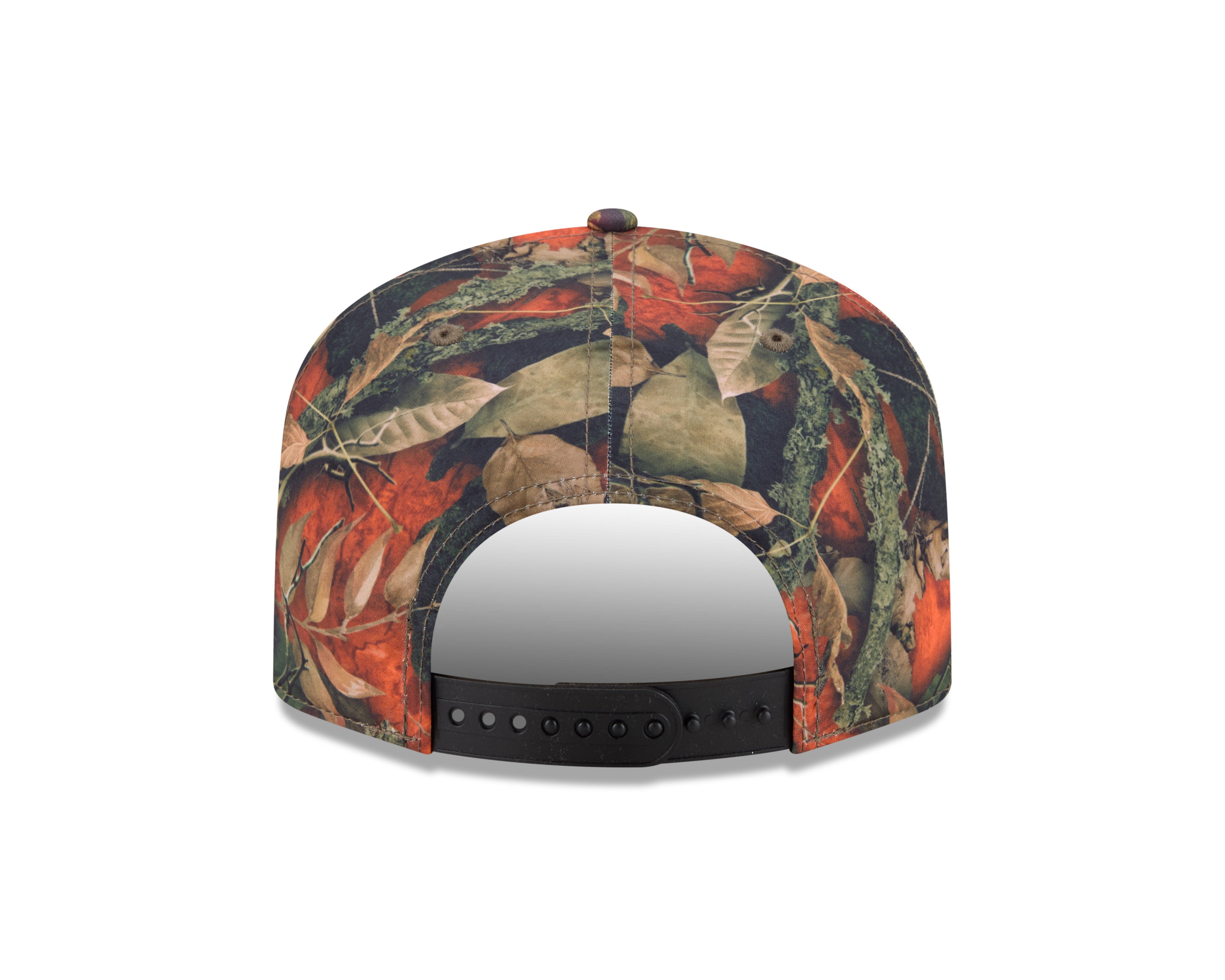 New Era Hawks Black Bill Leaves Snapback