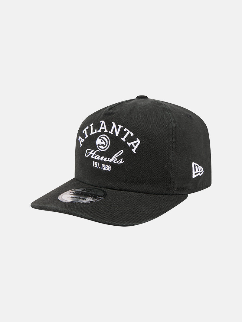 New Era Hawks Stacked Black 19Twenty Snapback