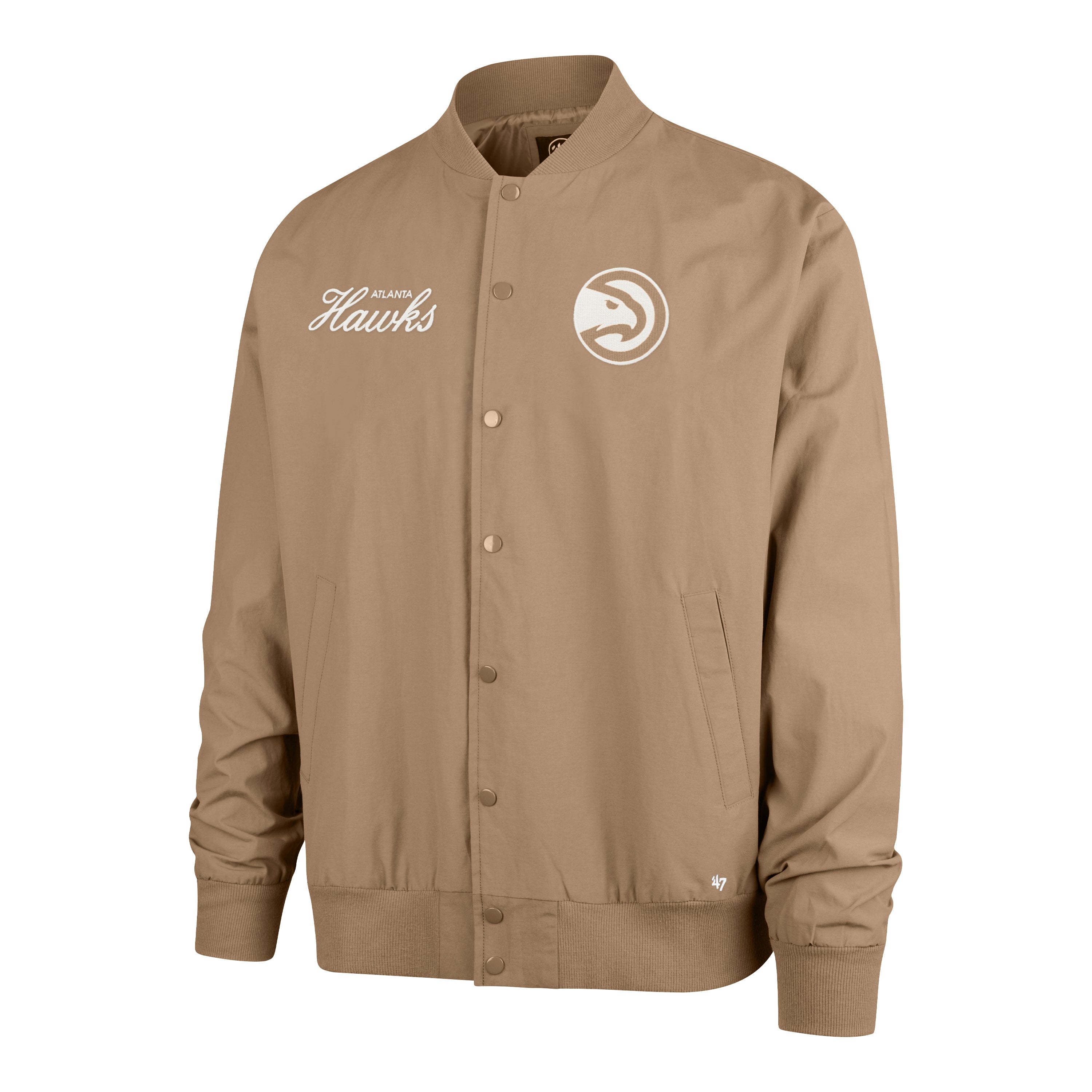 47 Brand Hawks Euro Step Twill Brown Bomber