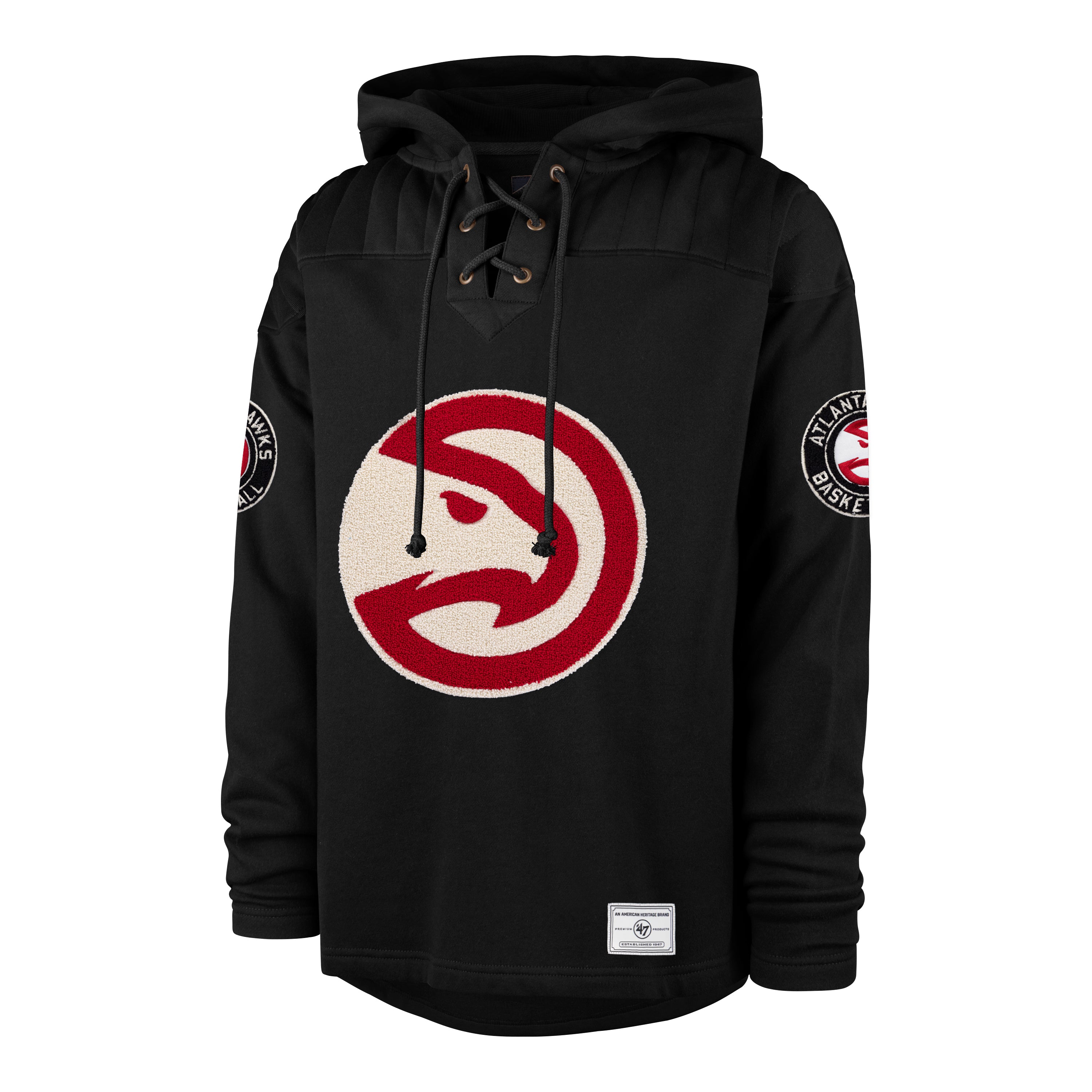 47 Brand Hawks Shot Follow Wingback Hoodie