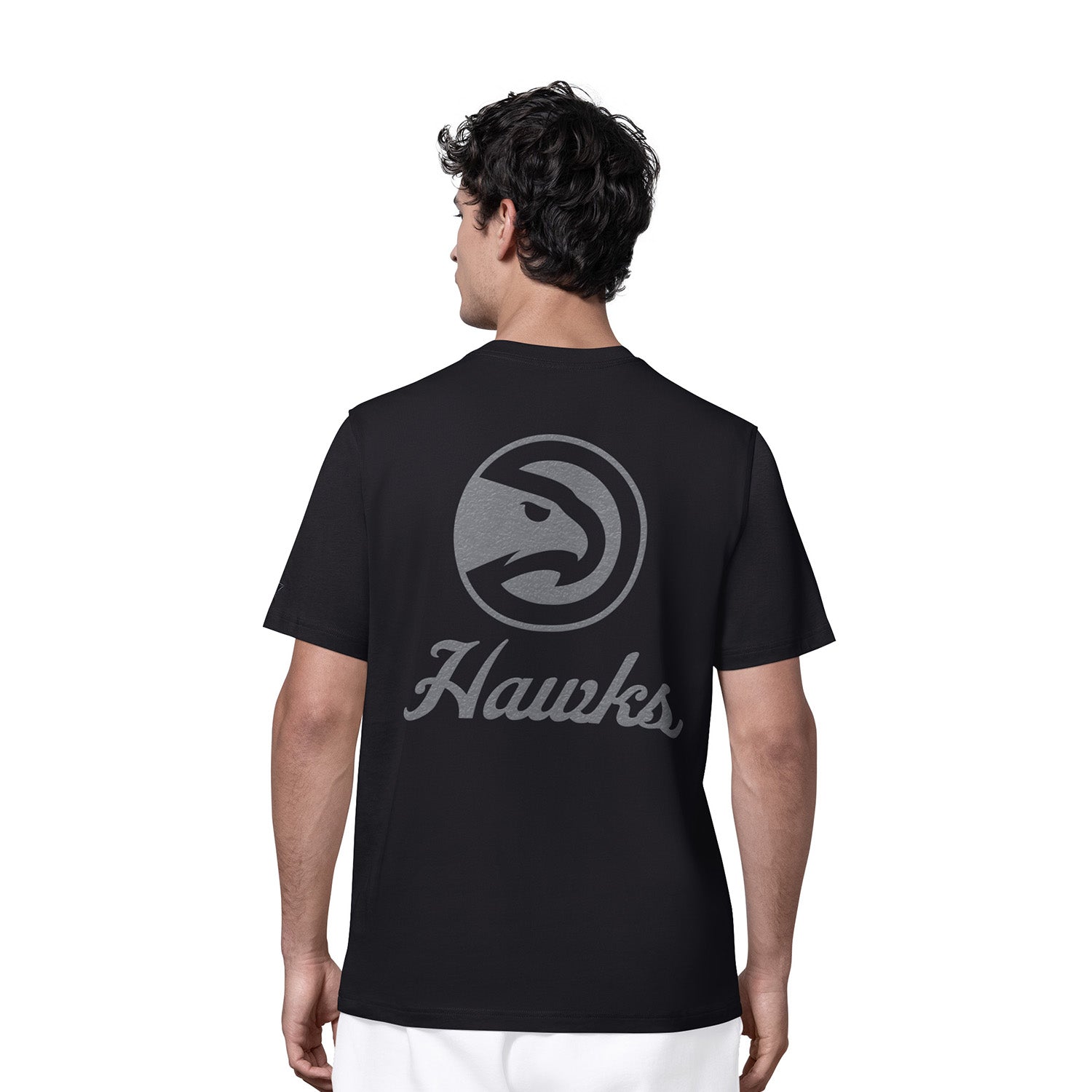 Starter/GIII Hawks Property Tonal Tee