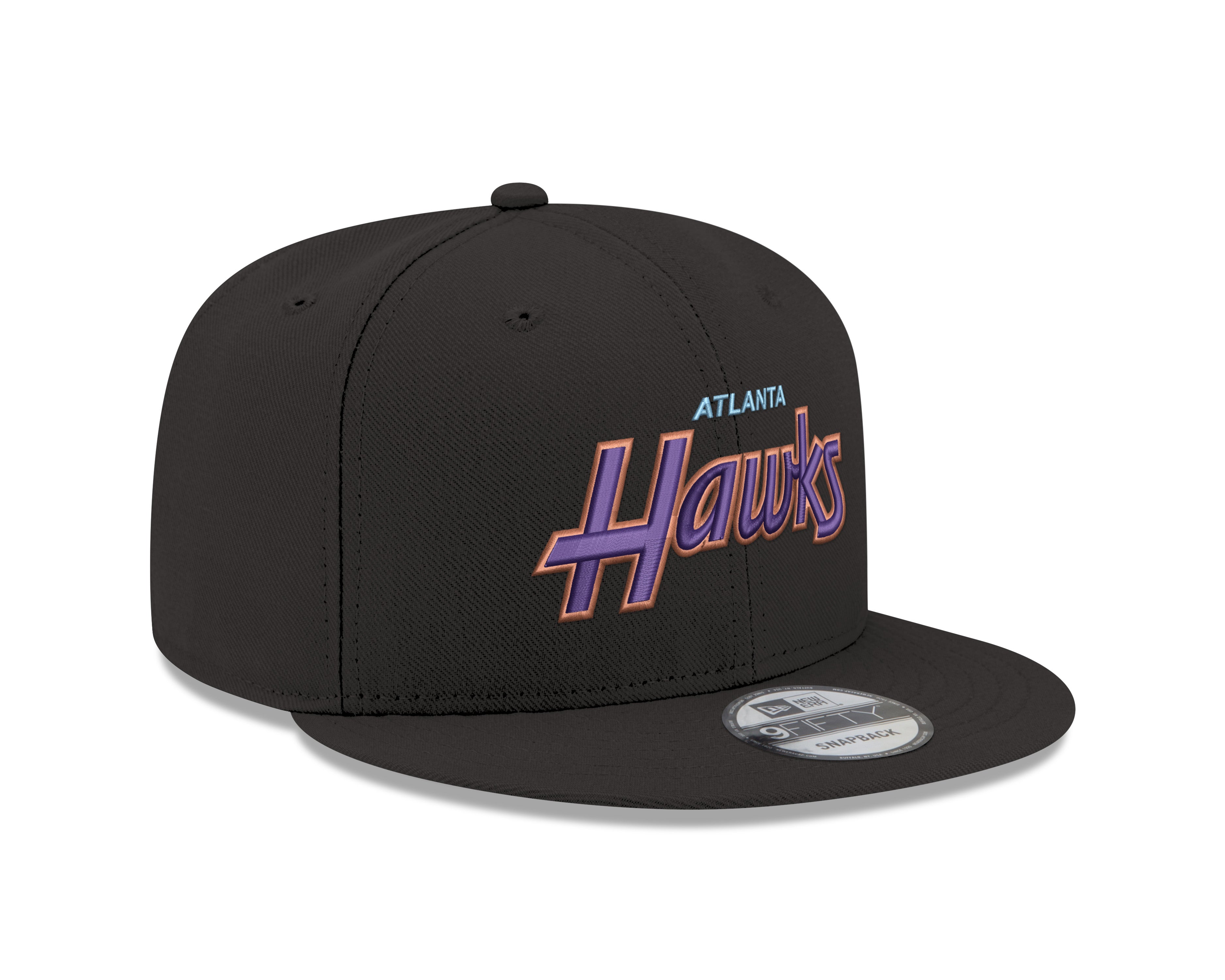 New Era Hawks Grape Hawks Snapback