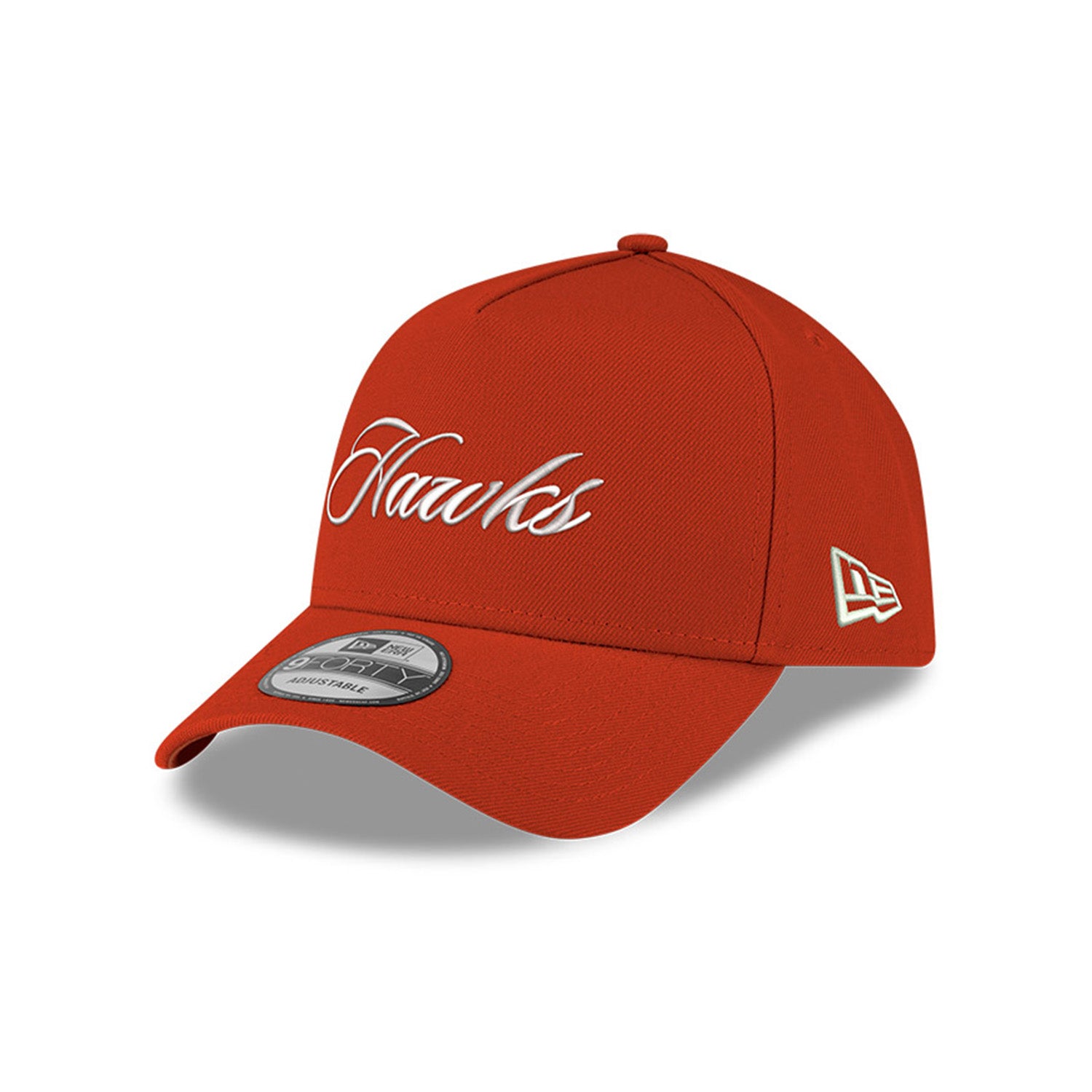 New Era Hawks Classy Script Red Snapback