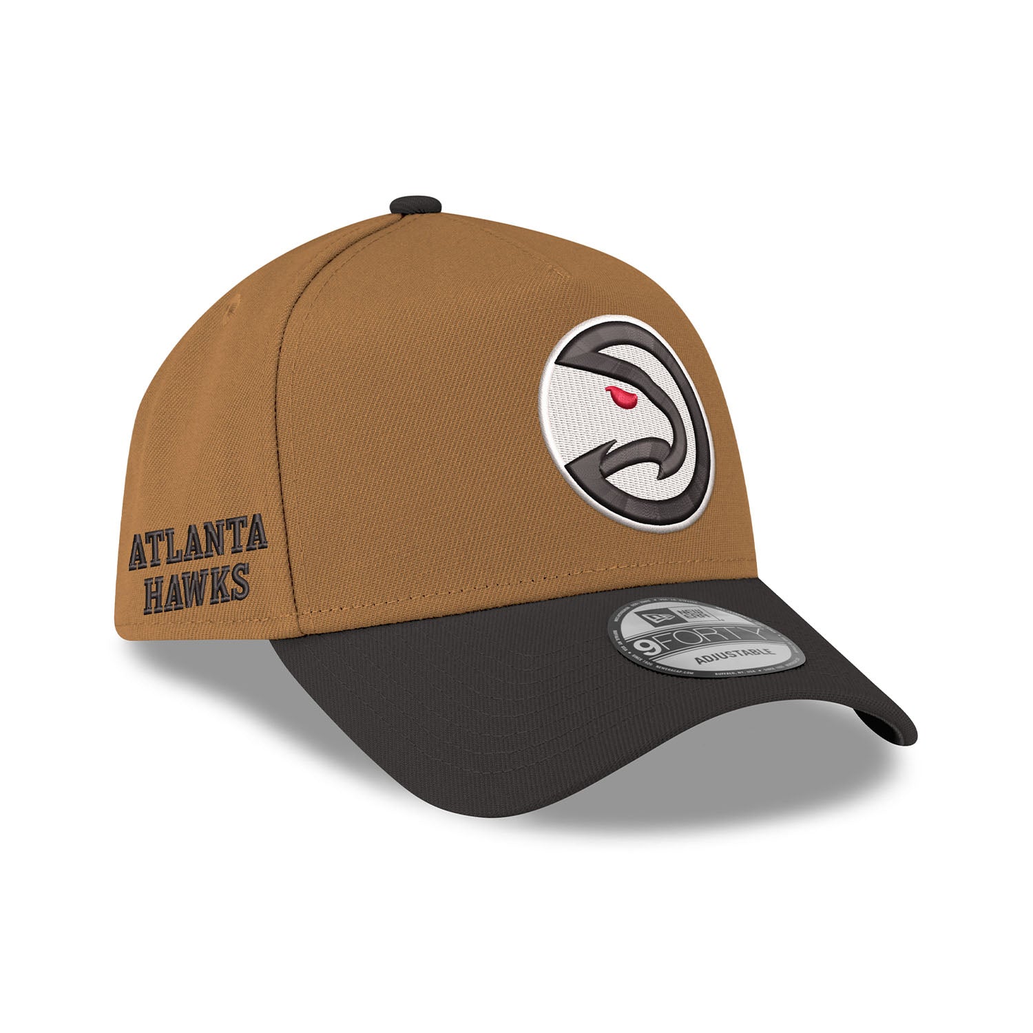 New Era Hawks Black Brown Evo Snapback