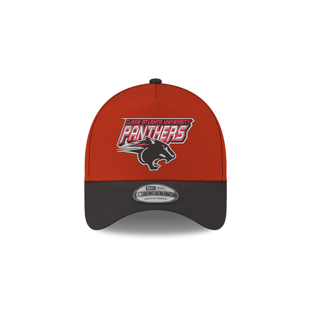 Casquette Baseball Université Clark Atlanta - Noir Et Rouge - Taille Ajustable - Neuf Avec étiquettes