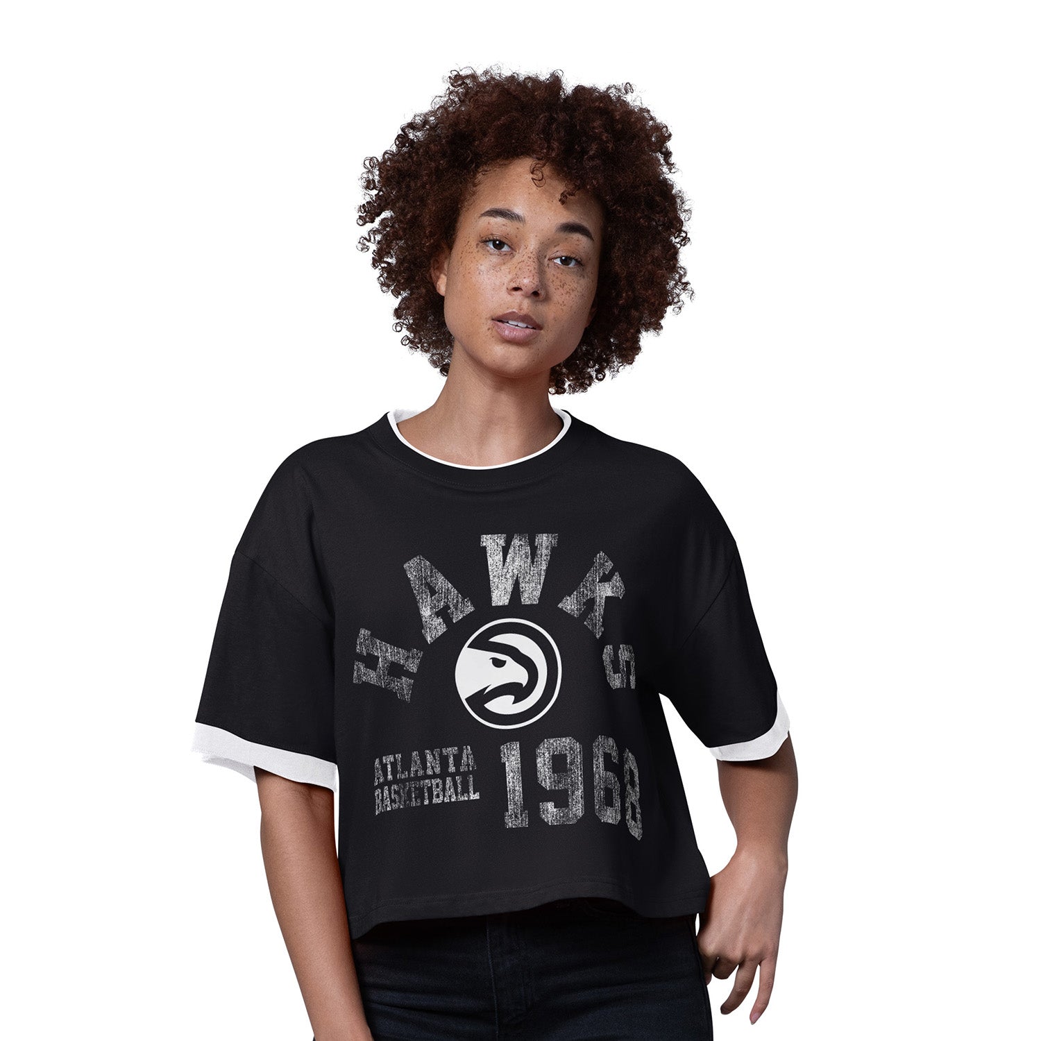 Women's Starter/GIII Hawks Fly Out Tee
