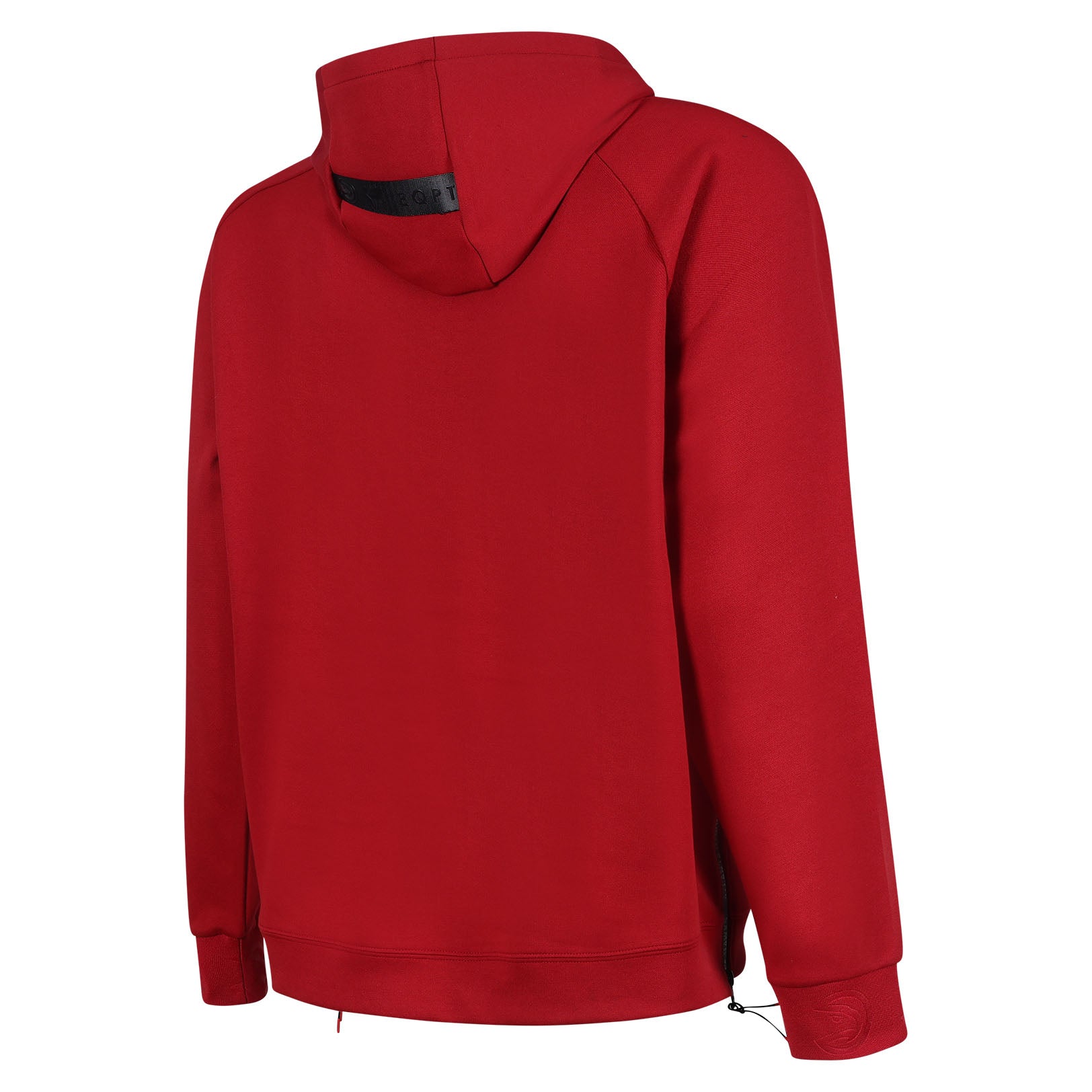 Protege Hawks Embossed Red Fleece Hoodie