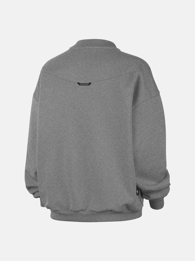Nike Hawks MNK Grey Wordmark Fleece Crew