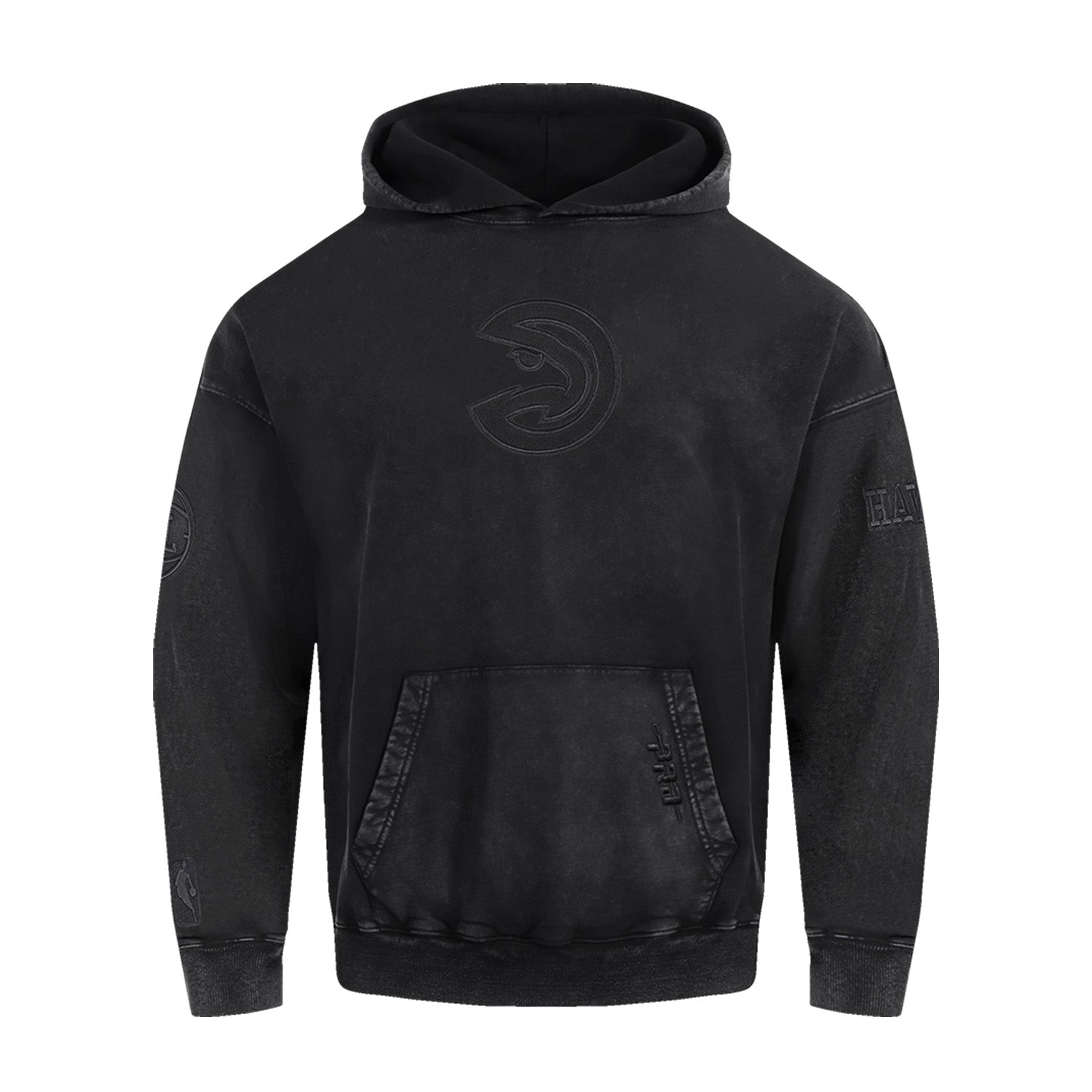 Pro Standard Hawks Vanguard Washed Black Hoodie