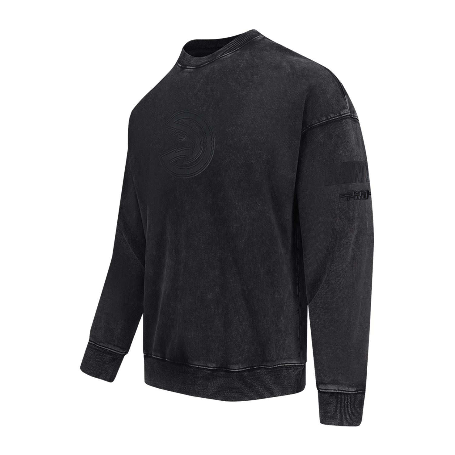 Pro Standard Hawks Vanguard Washed Black Crewneck