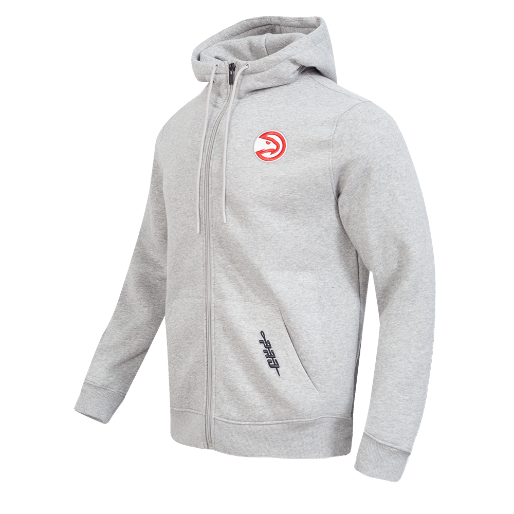 Pro Standard Hawks Grey Classic Icon Jacket | Official Gear
